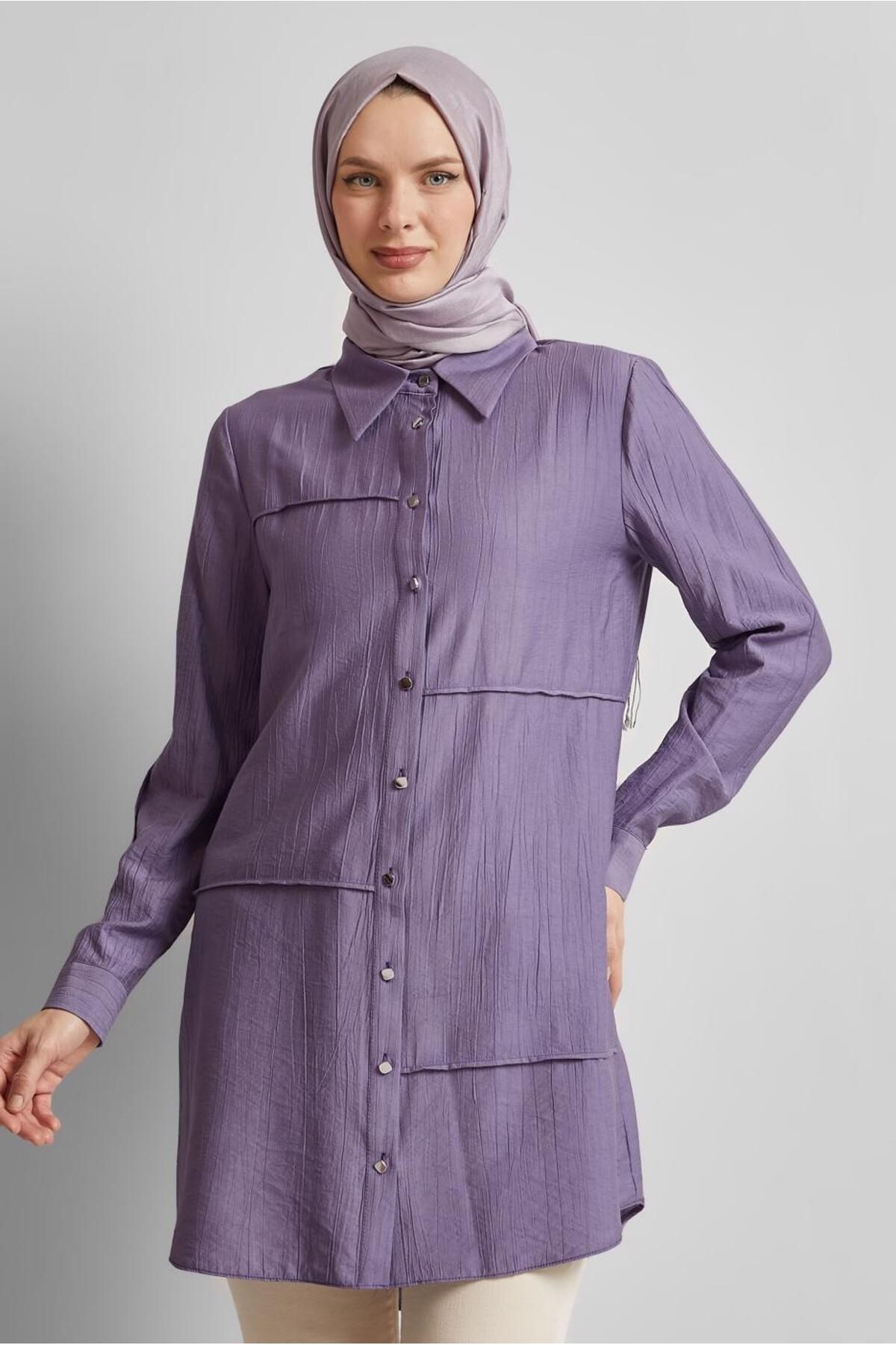 Alvina GÖMLEK YAKA TUNİK 45676