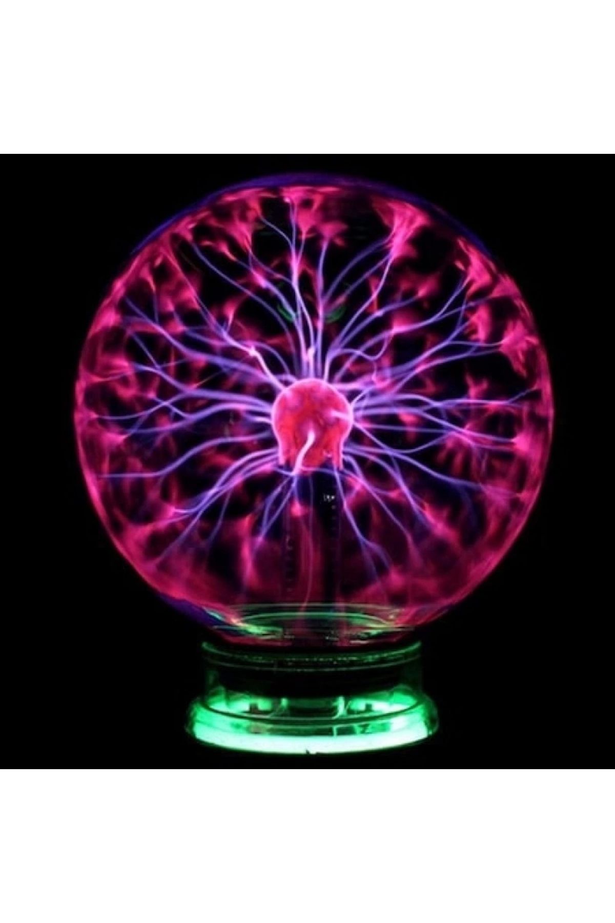Yuba Avm Büyük Boy Plazma Küresi - Tesla Plazma Lambası (25x14.5) Cm