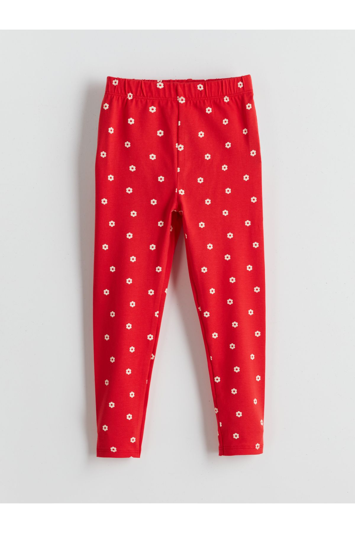 LC Waikiki Beli Lastikli Çiçekli Kız Çocuk Pijama Alt