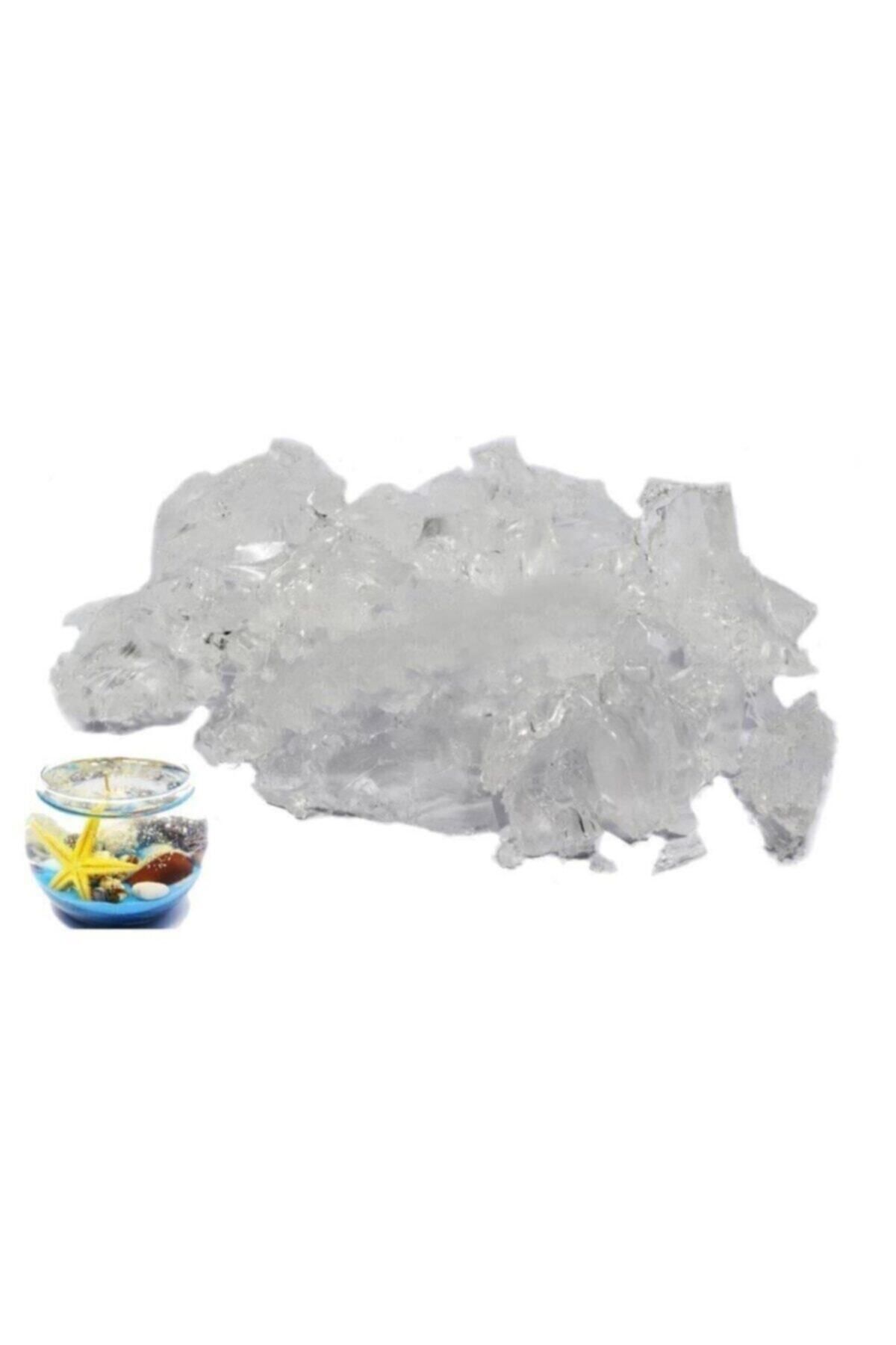 DEKORANLA Şeffaf Jel Mum Hammadde, 500 Gram, Parafin Mum Temini