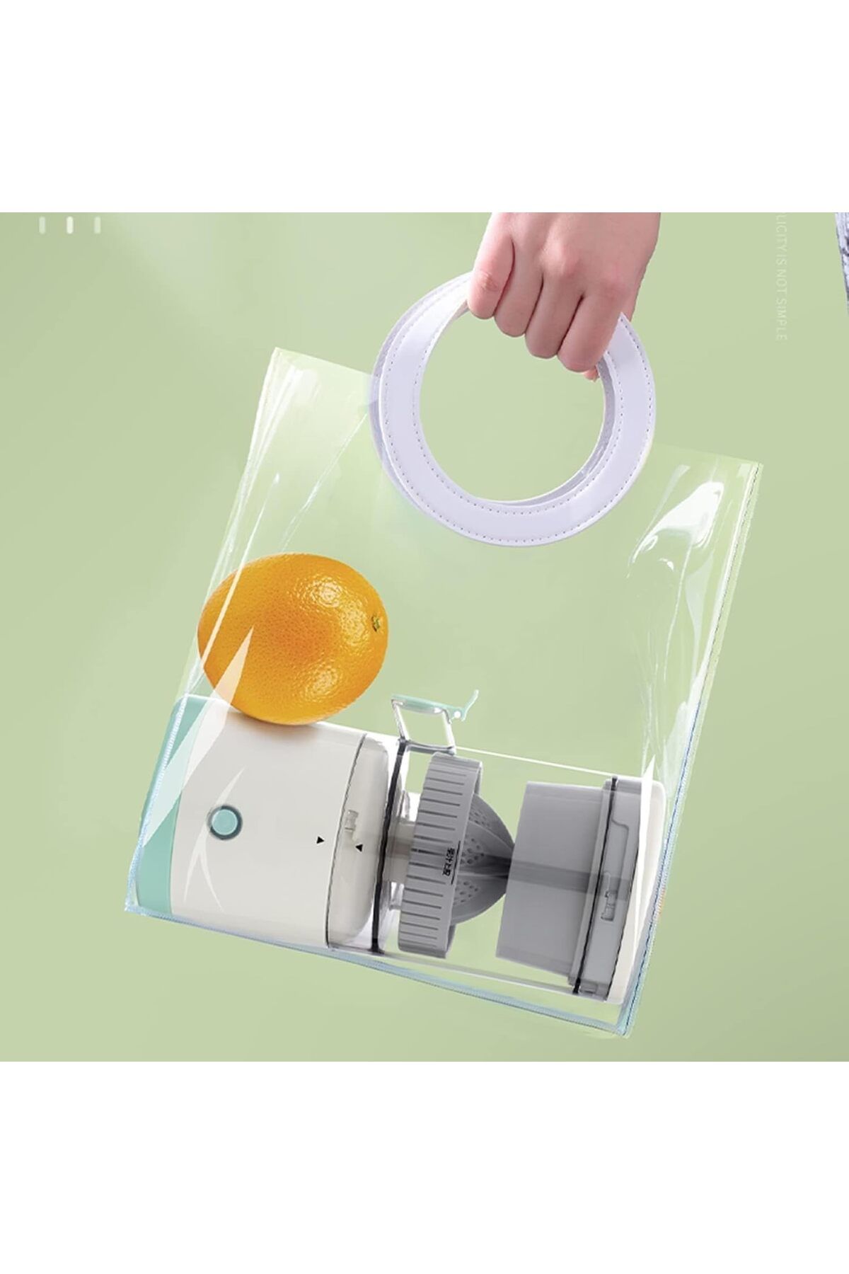 Generic-Electric Citrus Juicer from , Portable Juicer with USB Rechargeable, Hands-Free Operation 3