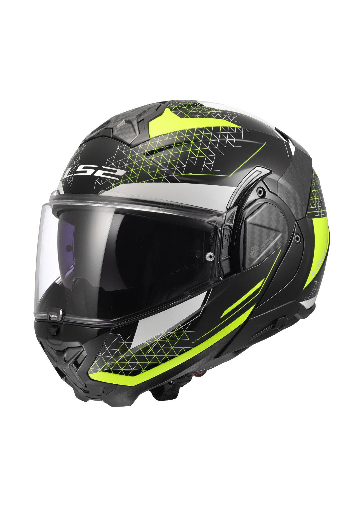 LS2 ADVANT 2 ASTRAL NEON SARI KASK