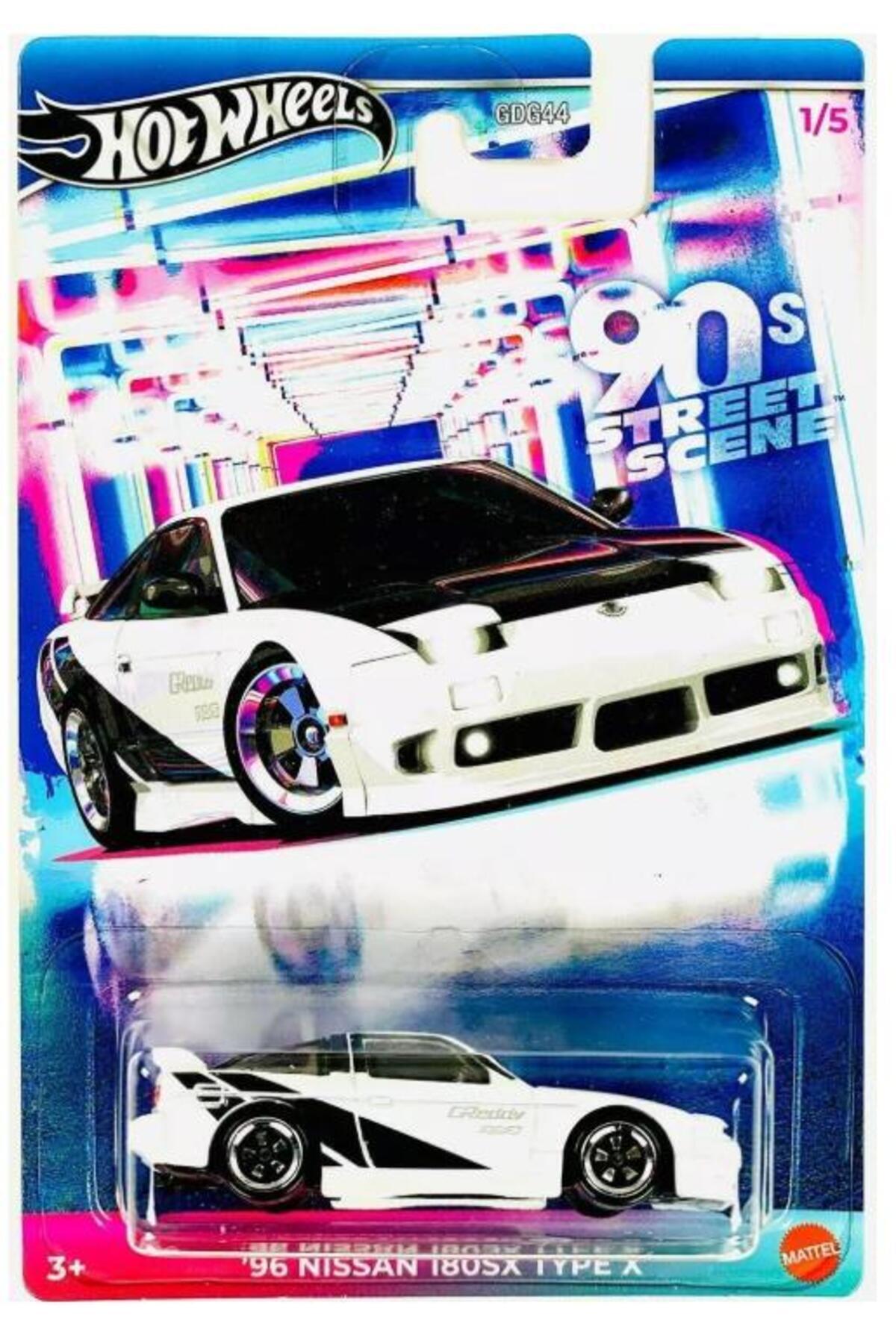 HOT WHEELS 90's Street Scene '96 Nissan 180SX Type X JCB57