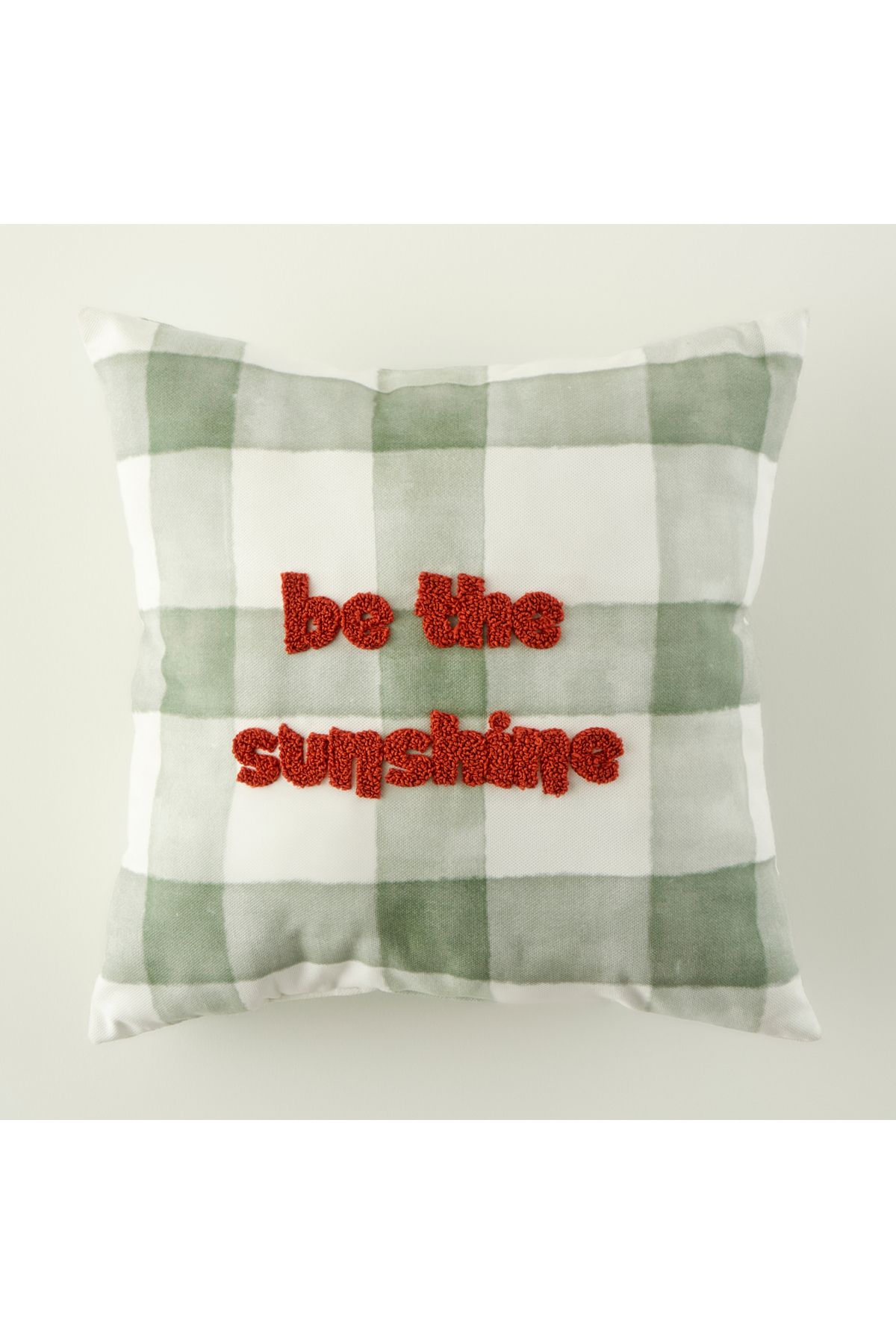 Bella Maison Sunshine Punchlı Çocuk Kırlent Yeşil (35x35 cm)
