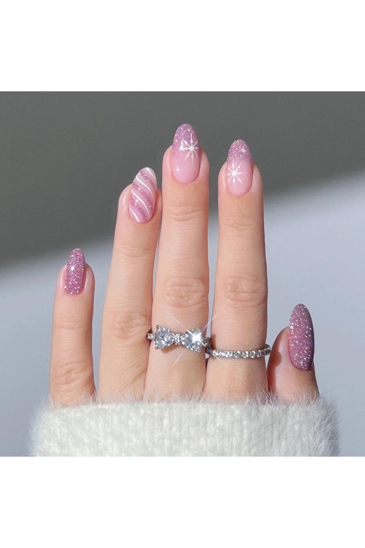 nails bibibu Takma tırnak seti zararsız yapıştırıcı