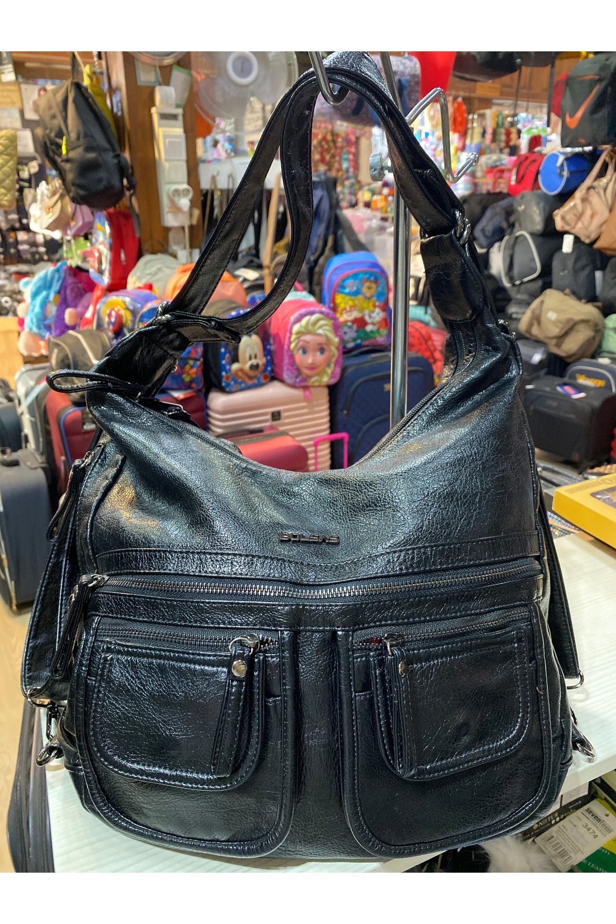 BOLSAS YIKAMA DERİ ÇANTA