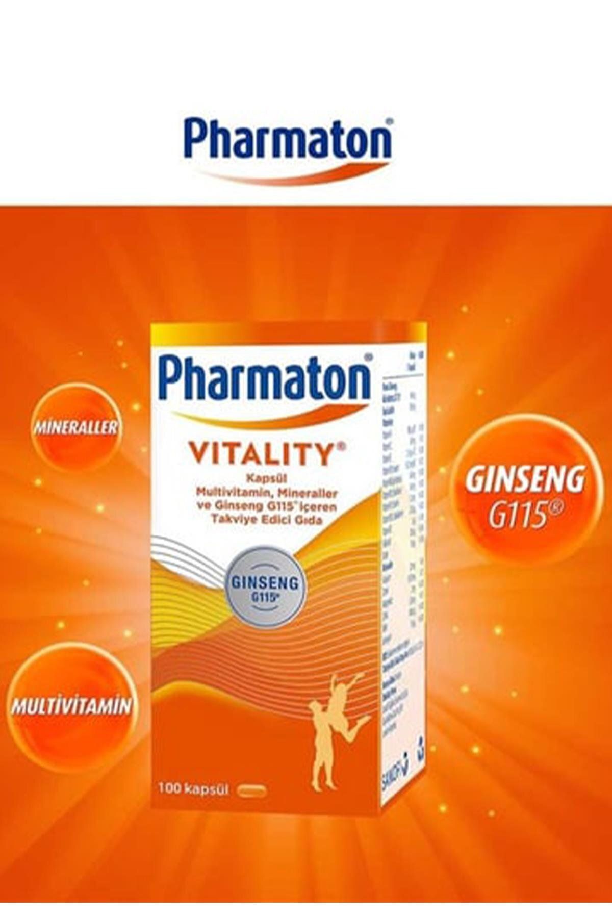 Pharmaton VİTALİTY 30 TABLET