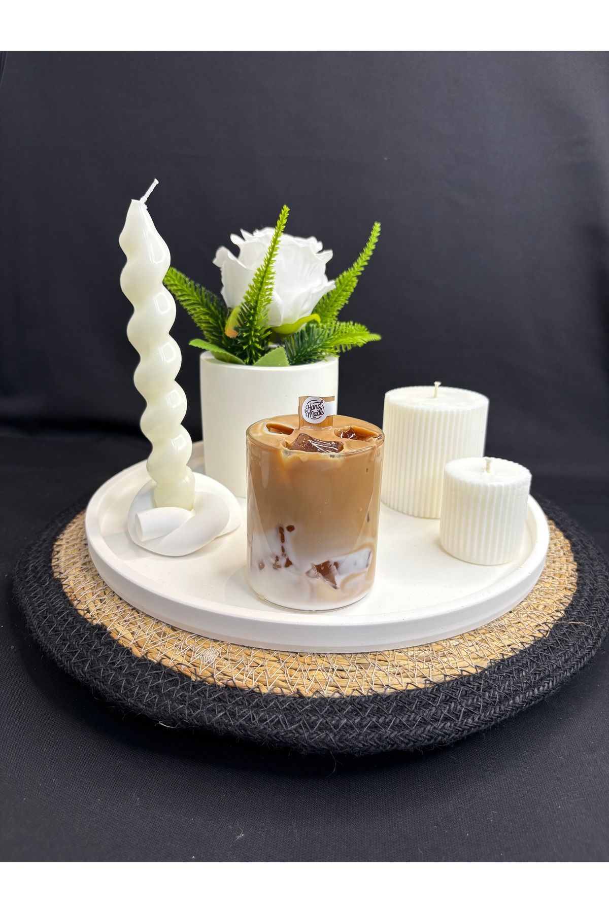 Home 6`lı Sade ve Şık Dekoratif Set