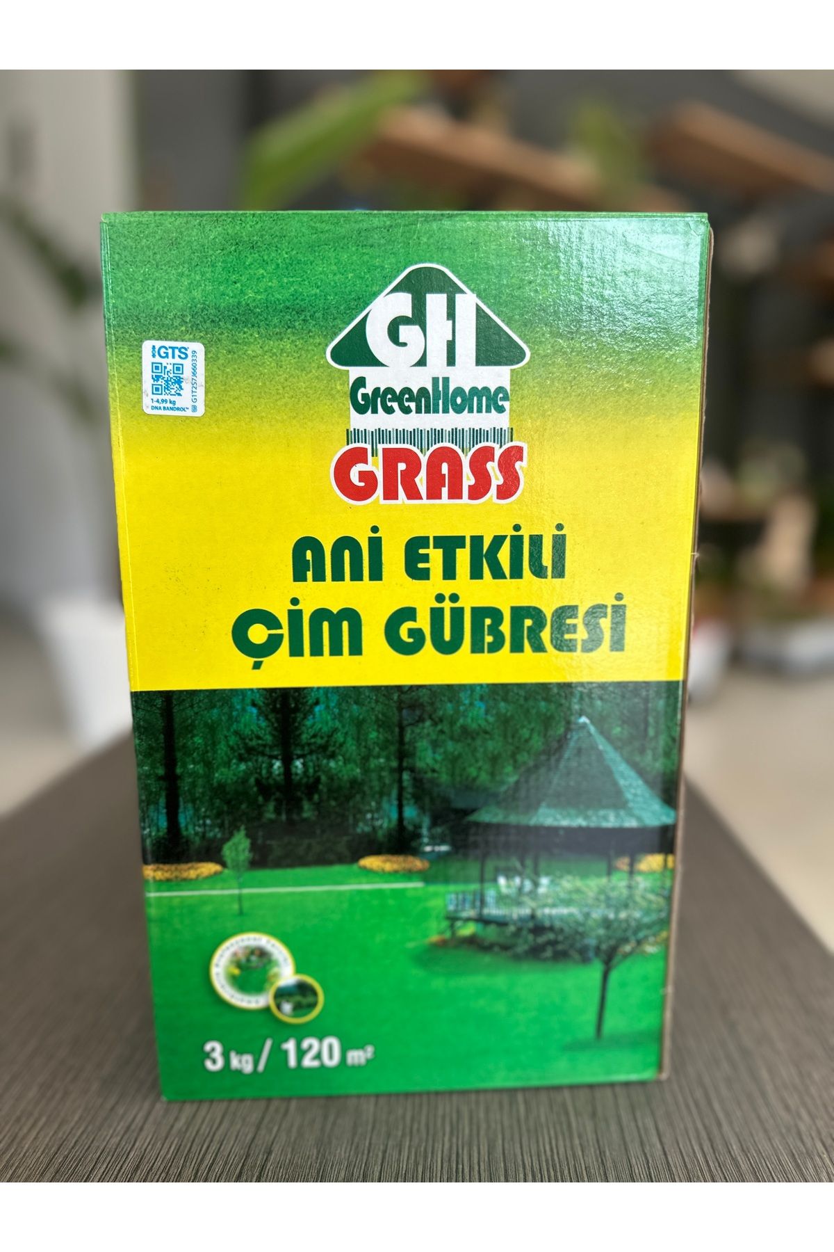GÜBRE GreenHome Grass Ani Etkili Çim Gübresi Güçlü Etki