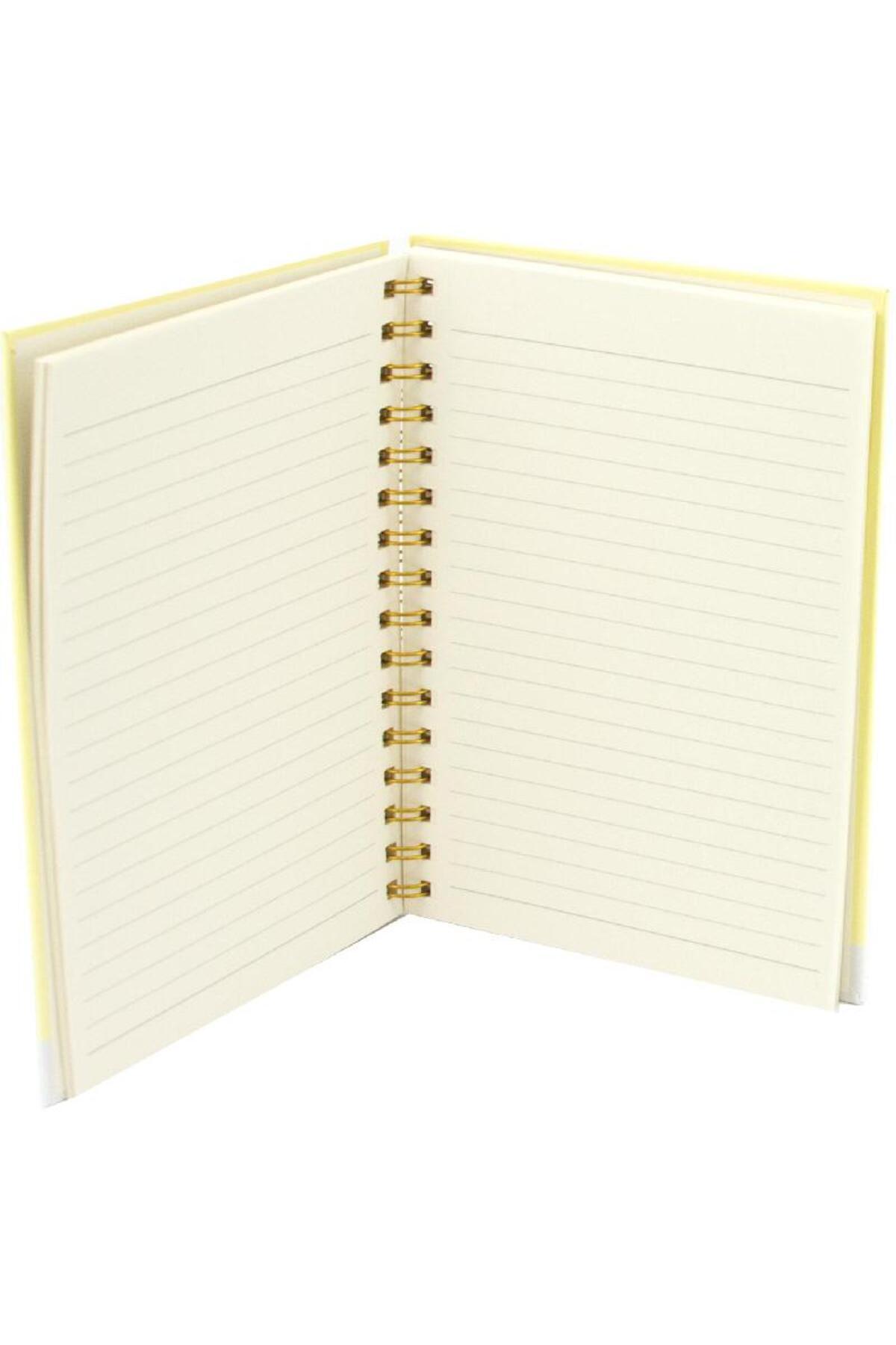 Roco-Cactus Lined Notebook A5 - 100 Pages Lemon Yellow 2