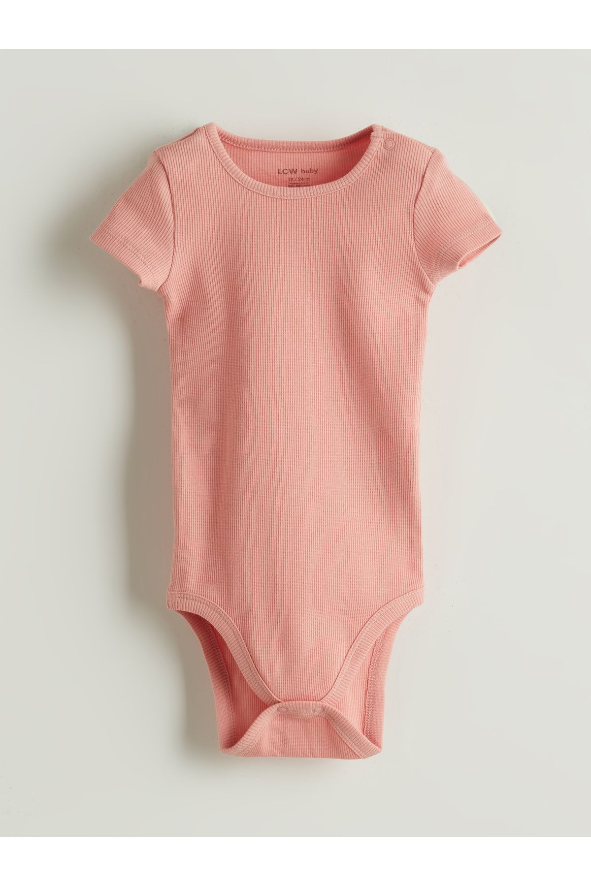 LC Waikiki Basic Kız Bebek Çıtçıtlı Bodysuit