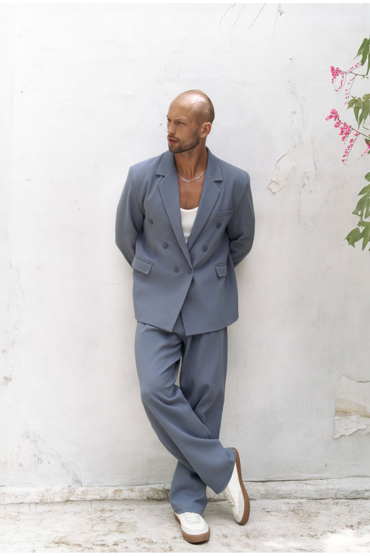 BOHEMAİ Ayyubay İndigo Erkek Blazer Ceket
