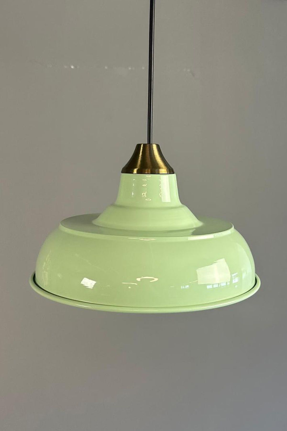 Bamyum Doria Mint Eskitme Piramit Başlık Avize Retro Sarkıt Ofis Showroom Salon Mutfak Avizeleri
