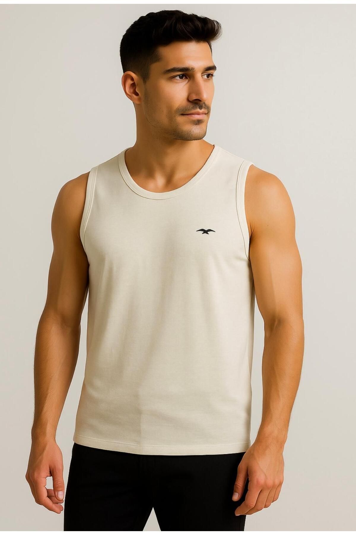 AXXEL Erkek Kolsuz T-shirt-D235