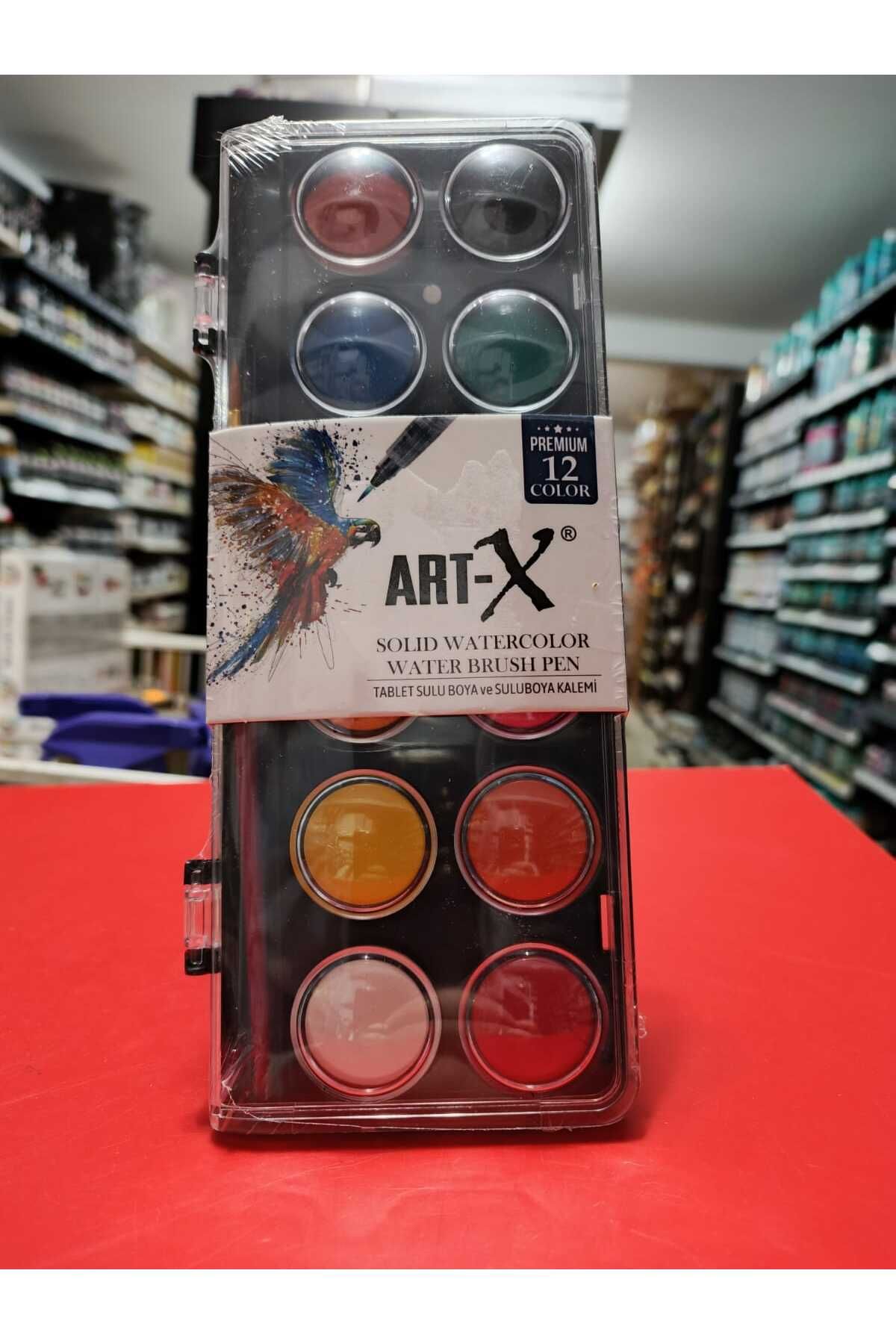 Rich Art-X Tablet Sulu Boya 12li + suluboya kalemi hediye