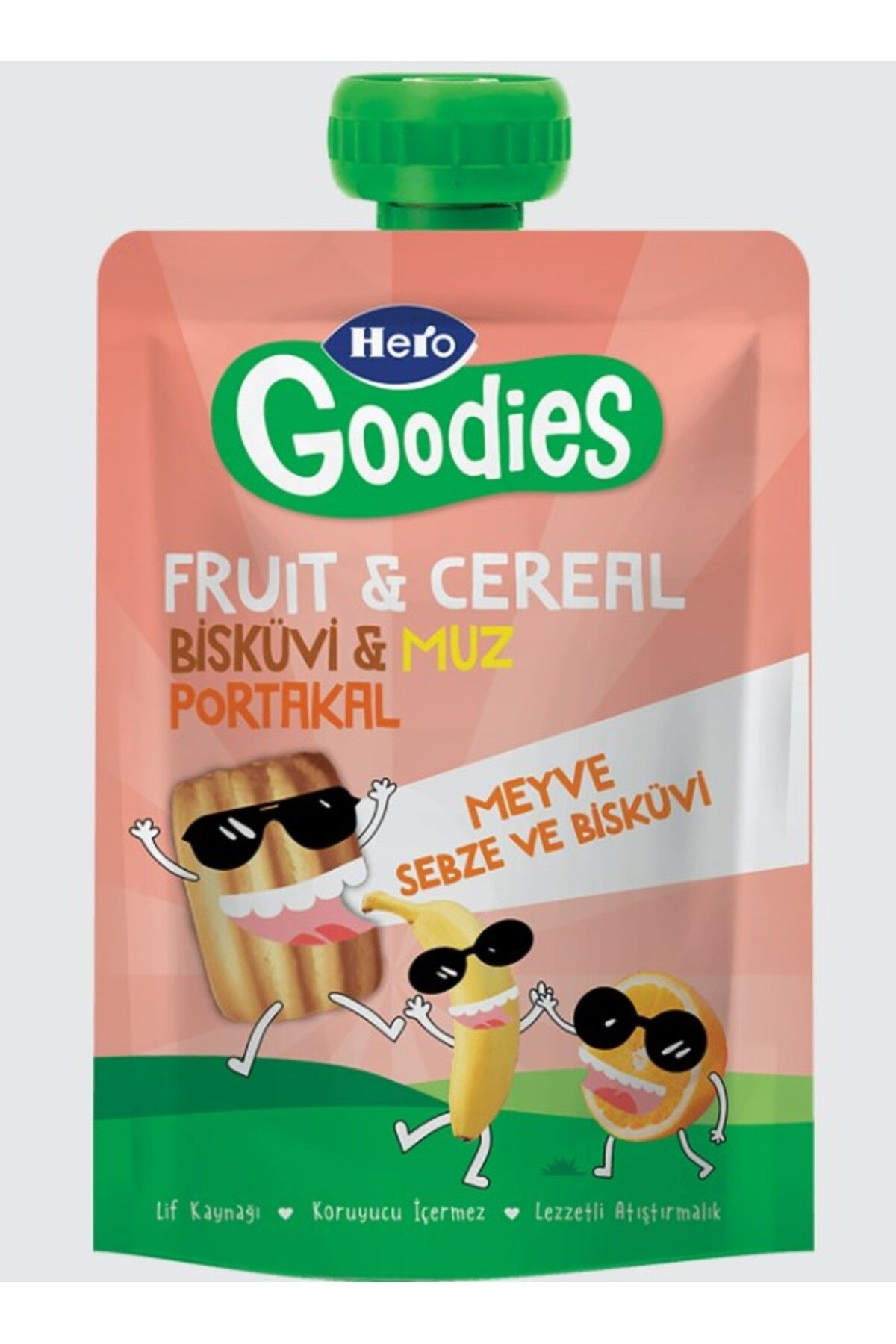 NW NessiWorld Nessiworld Hero Goodies Muz Portakal Bisküvi Havuç 100 Gr