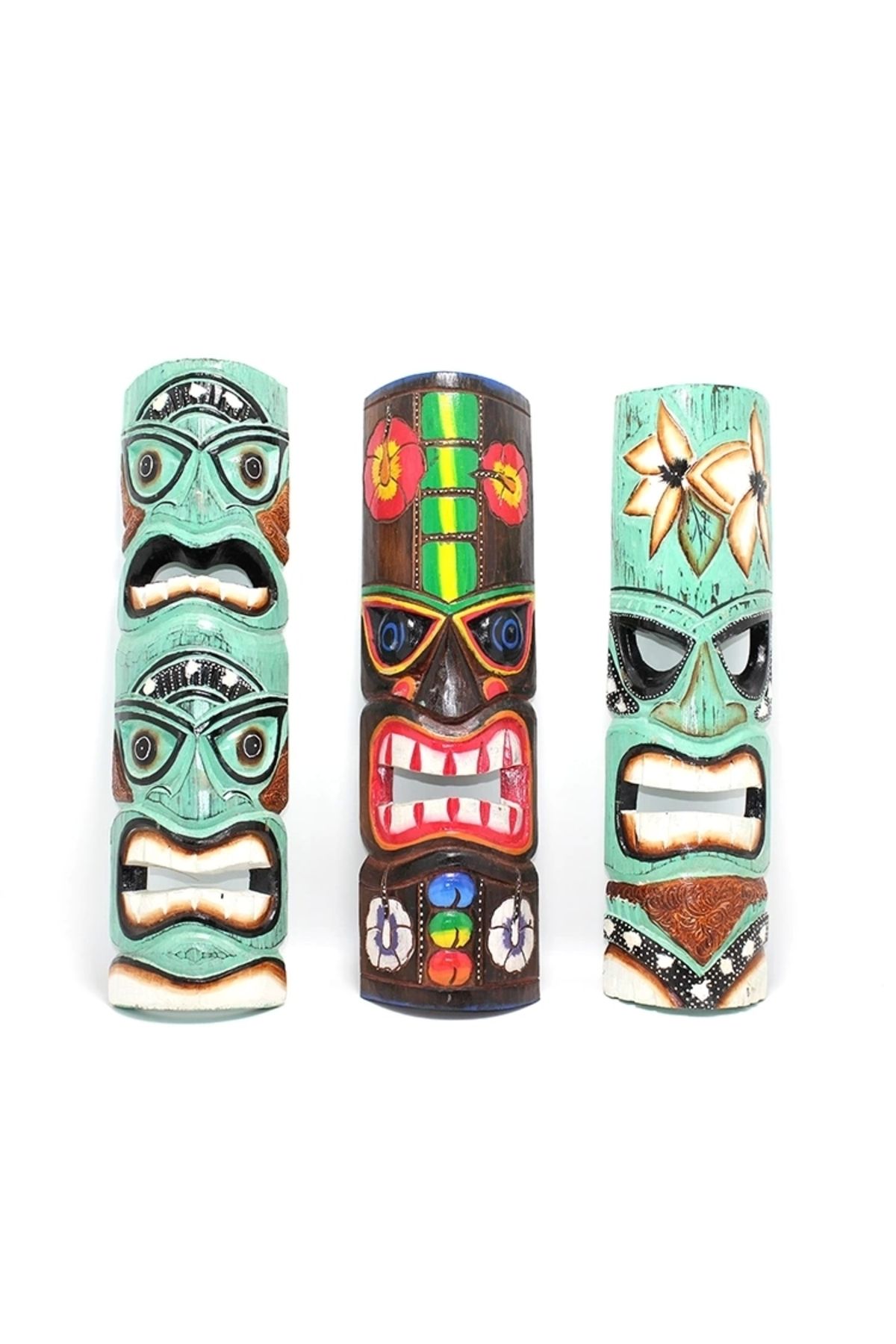 shopwave Ahşap Duvara Asmalı 50 Cm Mask