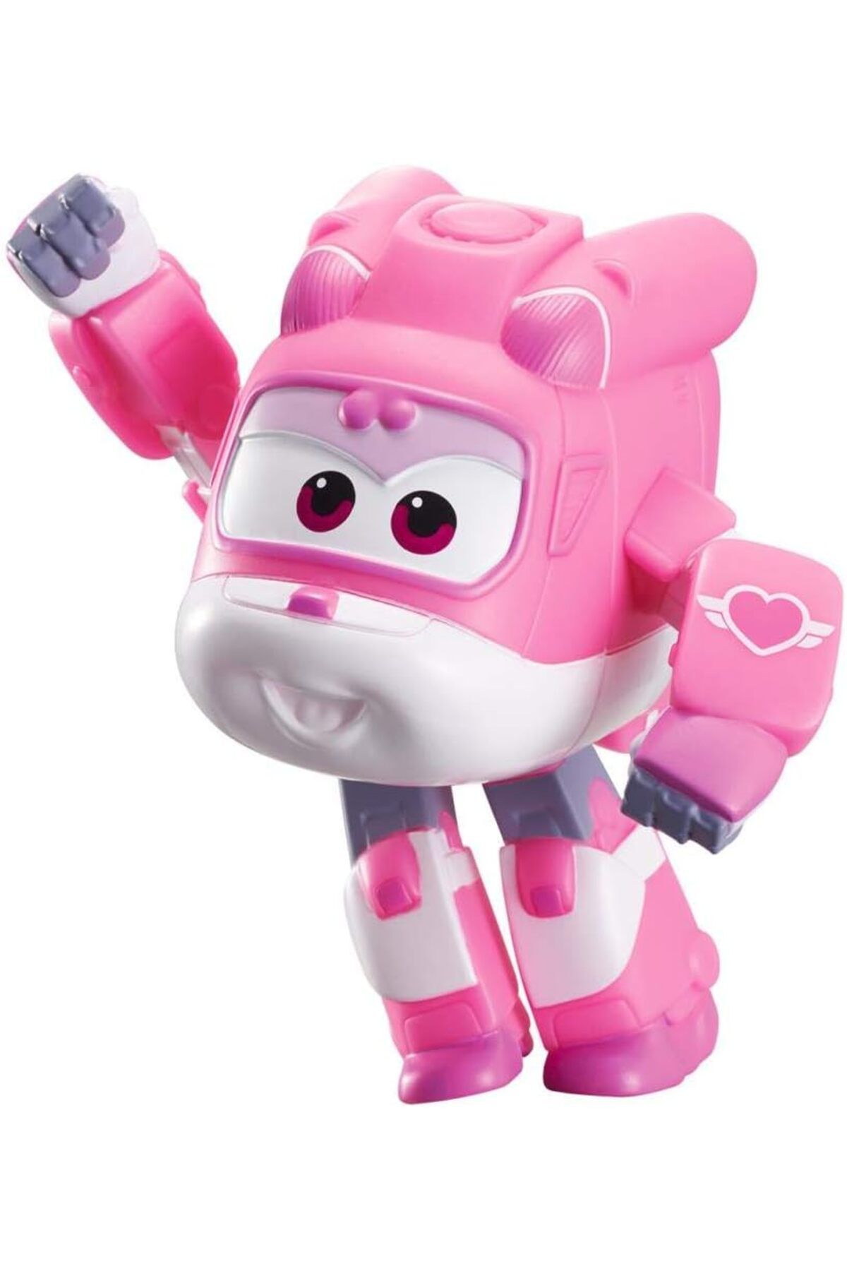 wings Süper Wings Pembe Uçak Figüre