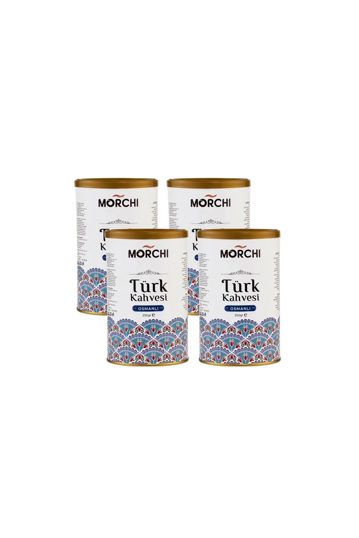 MORCHI Osmanlı Turk Kahvesi 250 gr Teneke 4 Adet