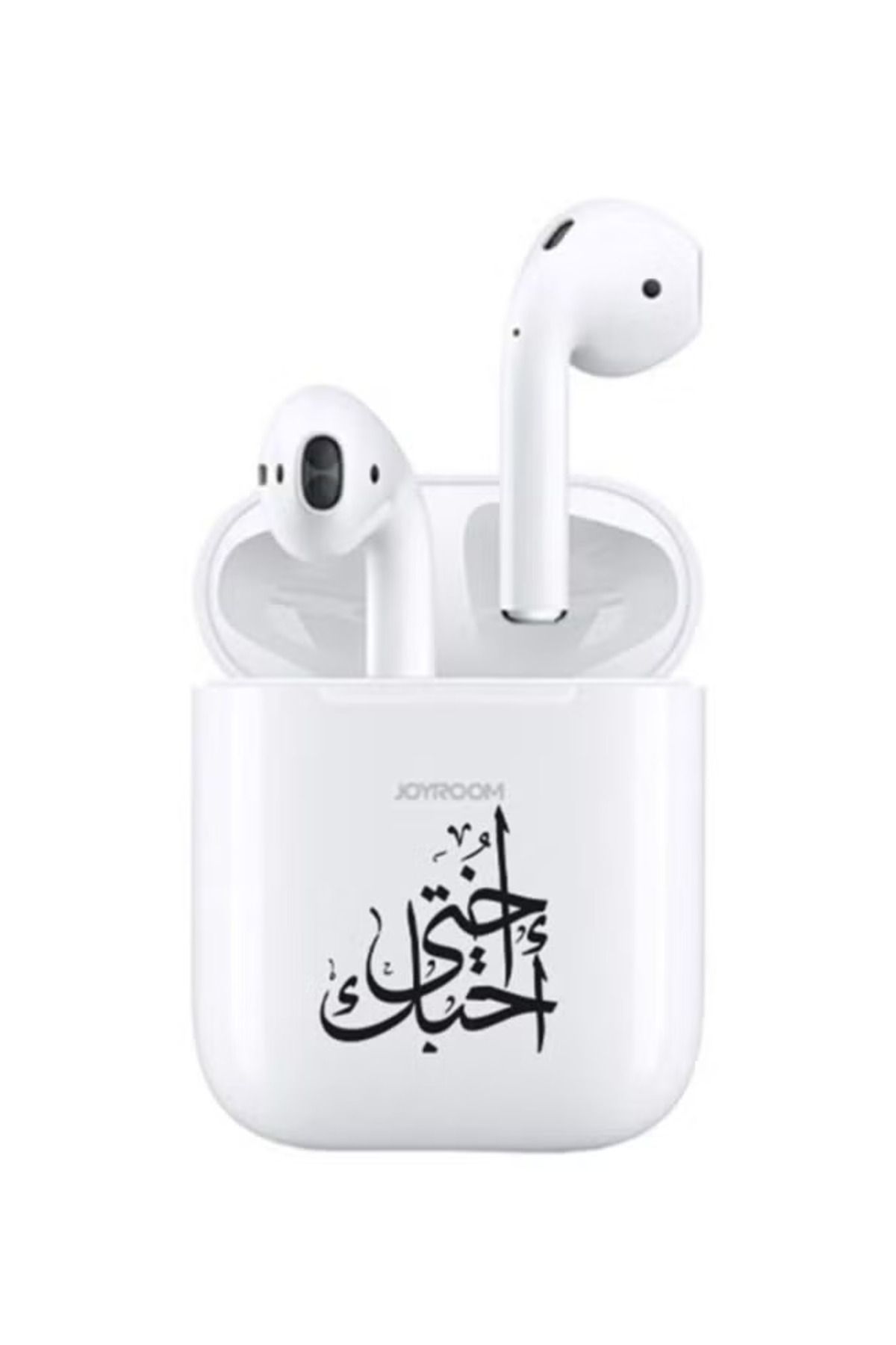 Joyroom-"I love you sister" printed earbuds with Bluetooth technology and suitable for devices that run on Android and iOS 1