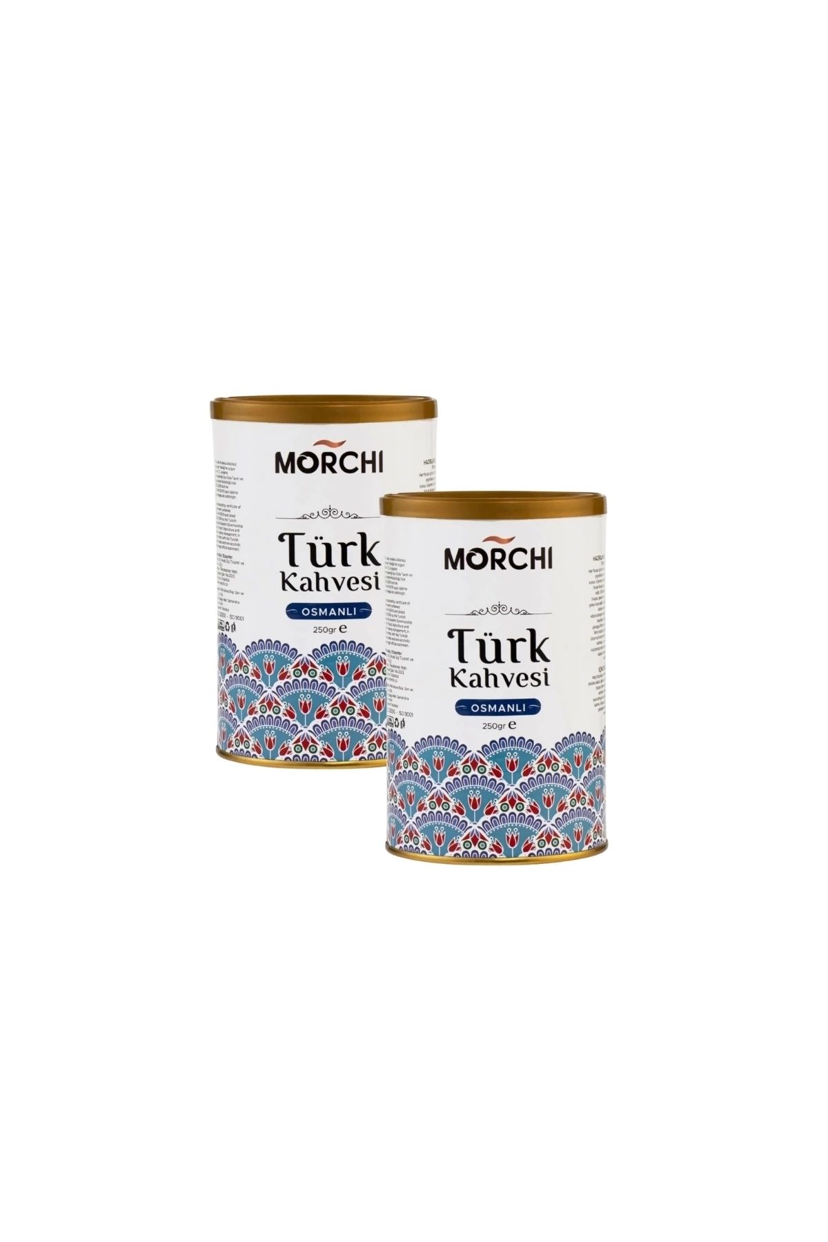MORCHI Osmanlı Turk Kahvesi 250 gr Teneke 2 Adet