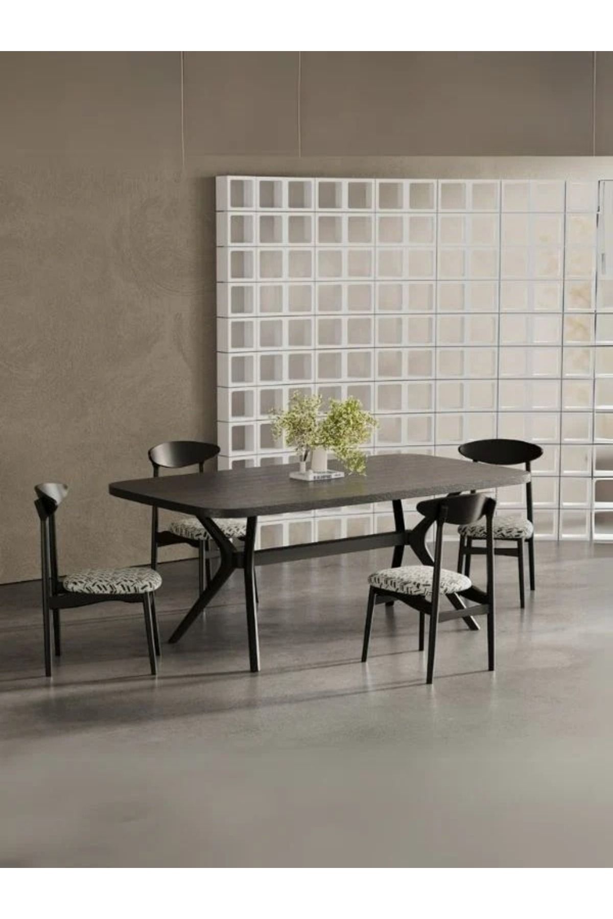Gazzini Furniture Bosco Pergel Ahşap Mutfak Masası 90x170