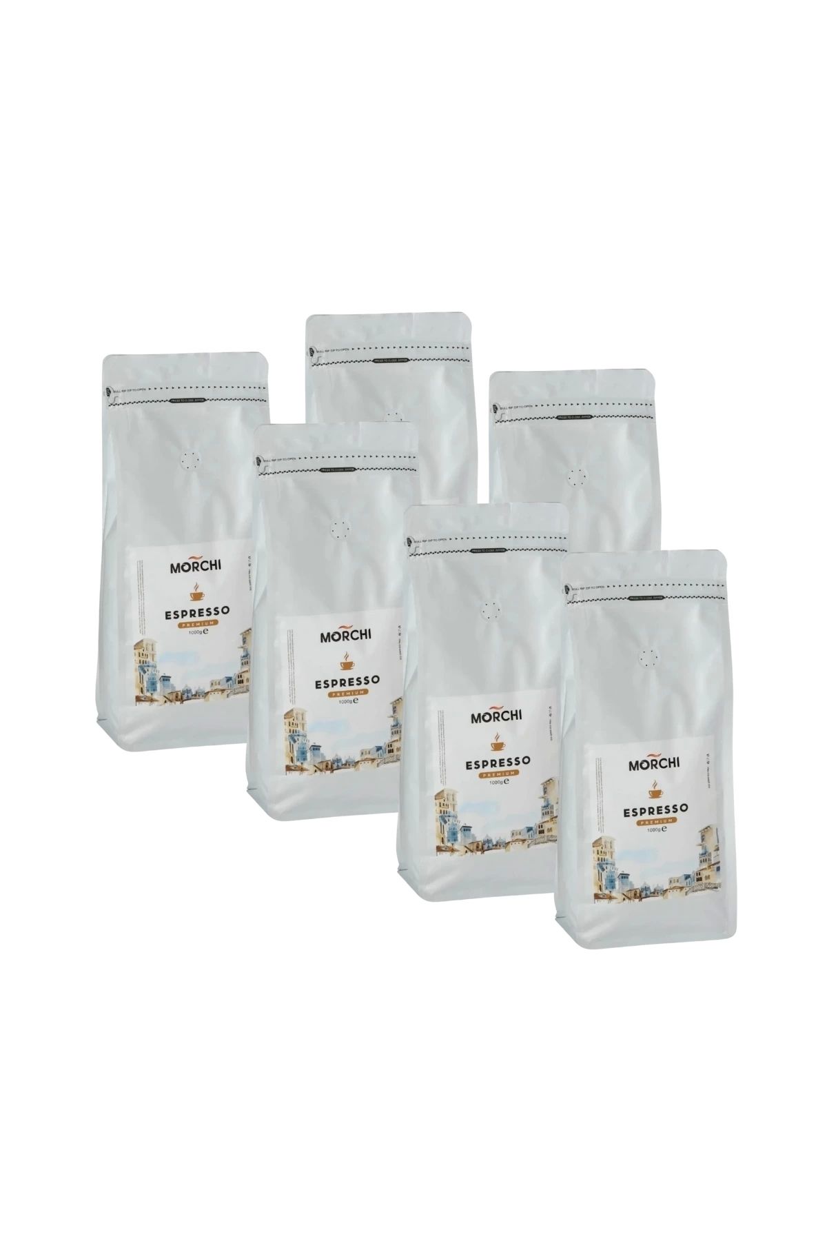 MORCHI Espresso Çekirdek Premıum 1000 gr 6 Adet