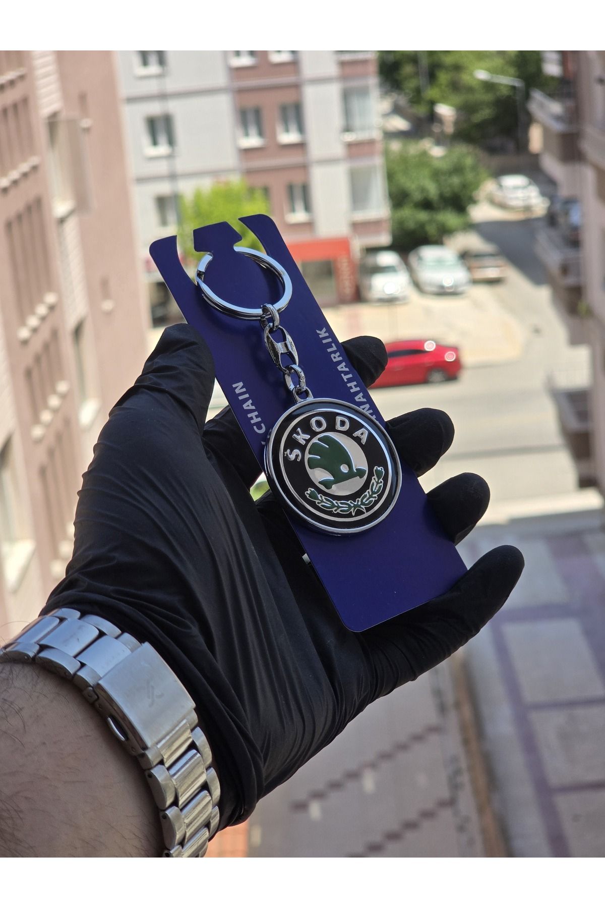 İB GLOBAL Skoda Oto Anahtarlık Lüks #8.
