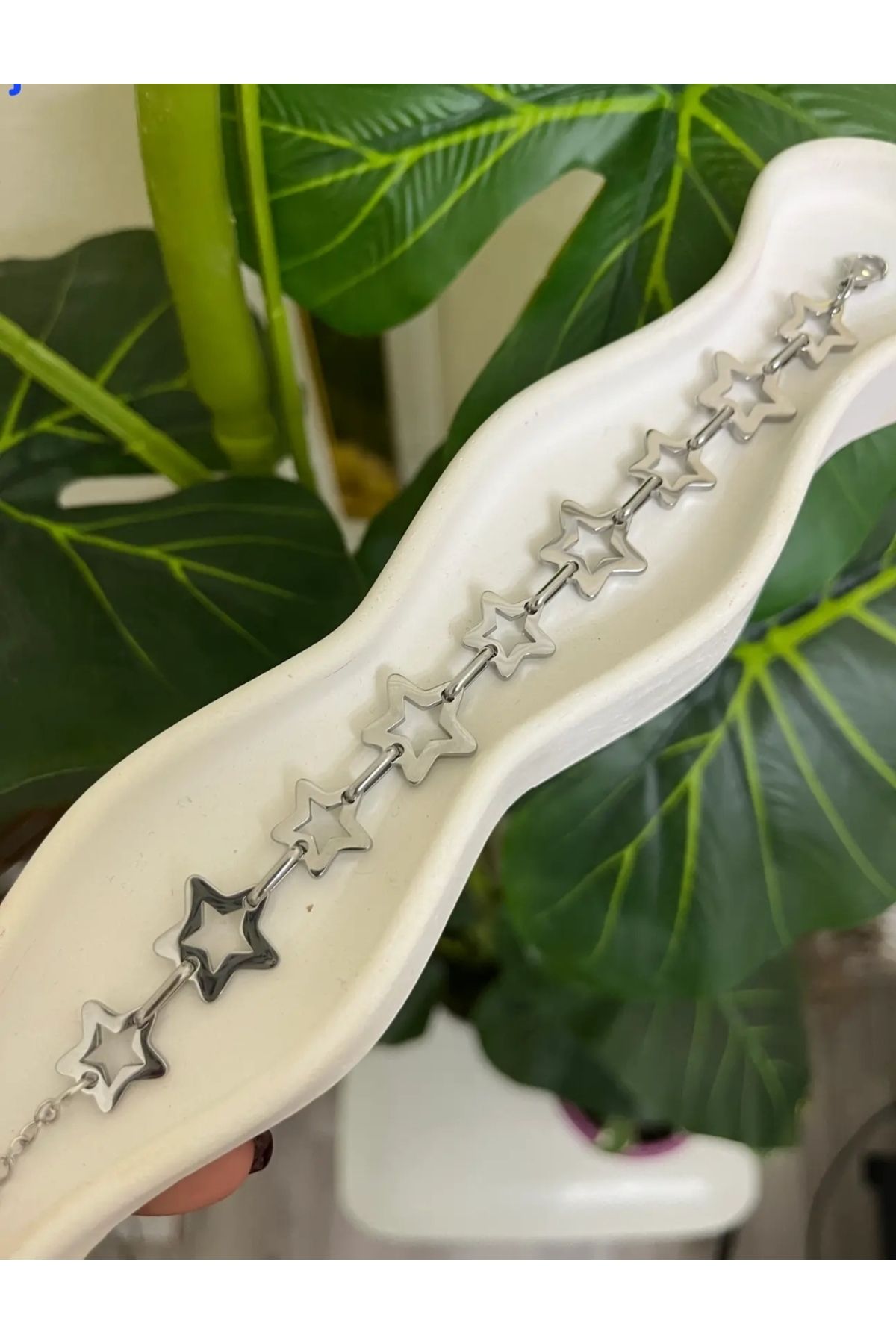 BESMYAR JEWELS Çelik Yildizli Bileklik