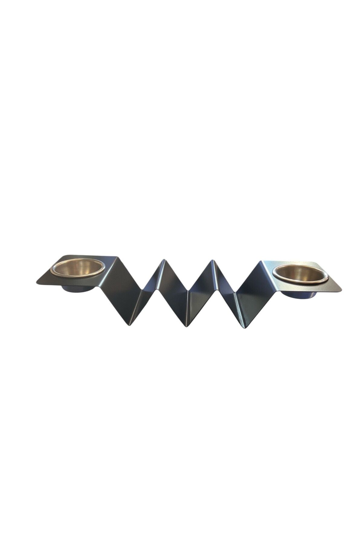 ÖZEN ENDÜSTRİYEL MUTFAK Taco Standı Paslanmaz Çelik Fırın Boyalı 34*10*4,5cm Sosluklu