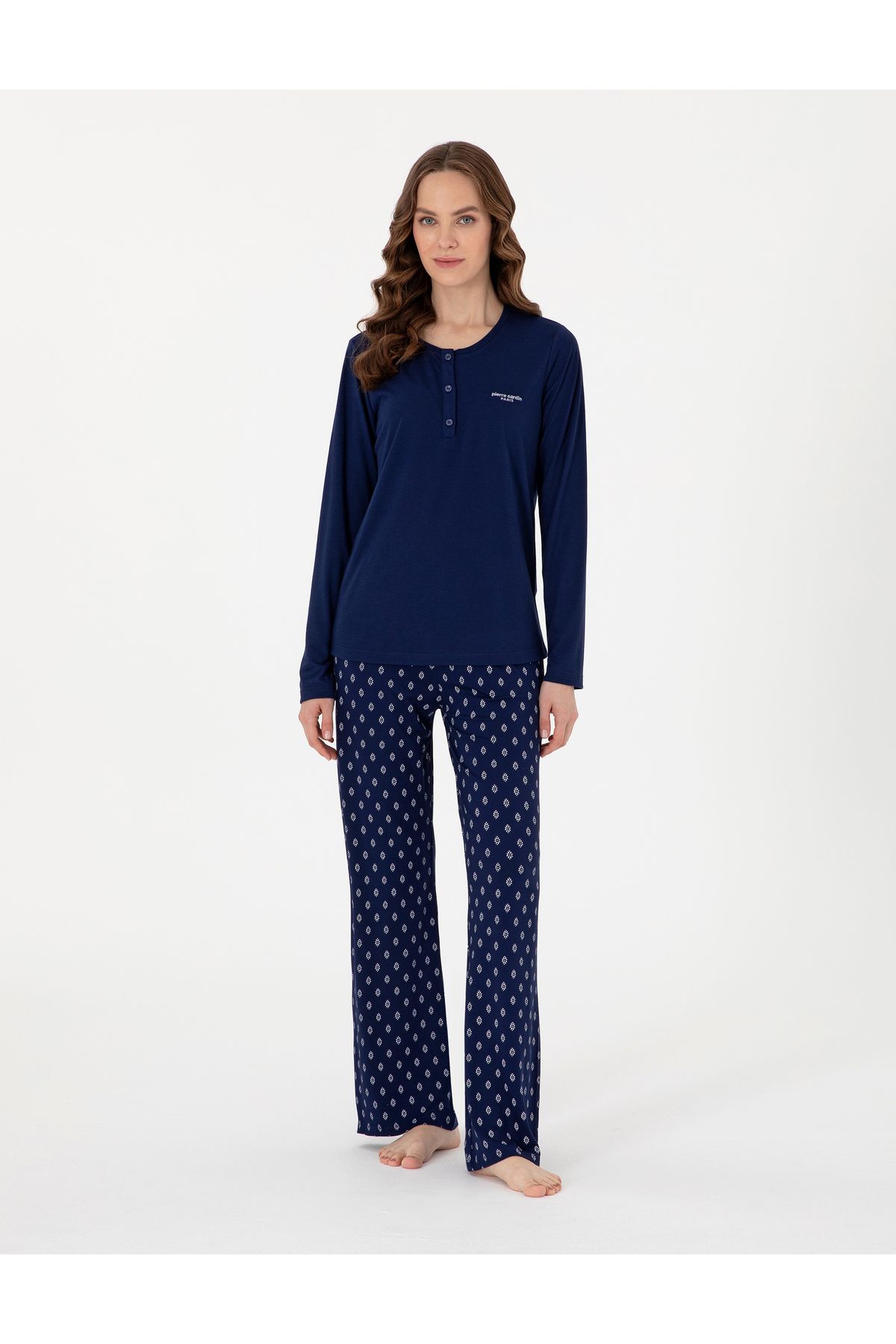 Pierre Cardin Lacivert Pijama Takımı 50318965-VR033