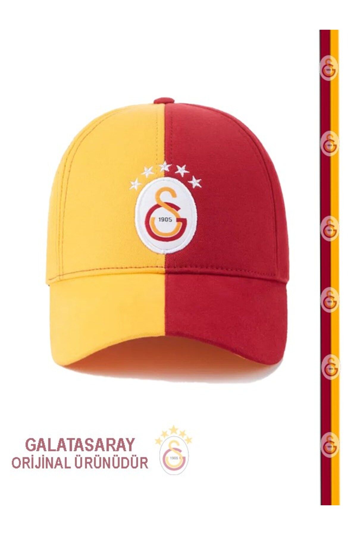 Galatasaray Orijinal 5 Yıldızlı Şapka