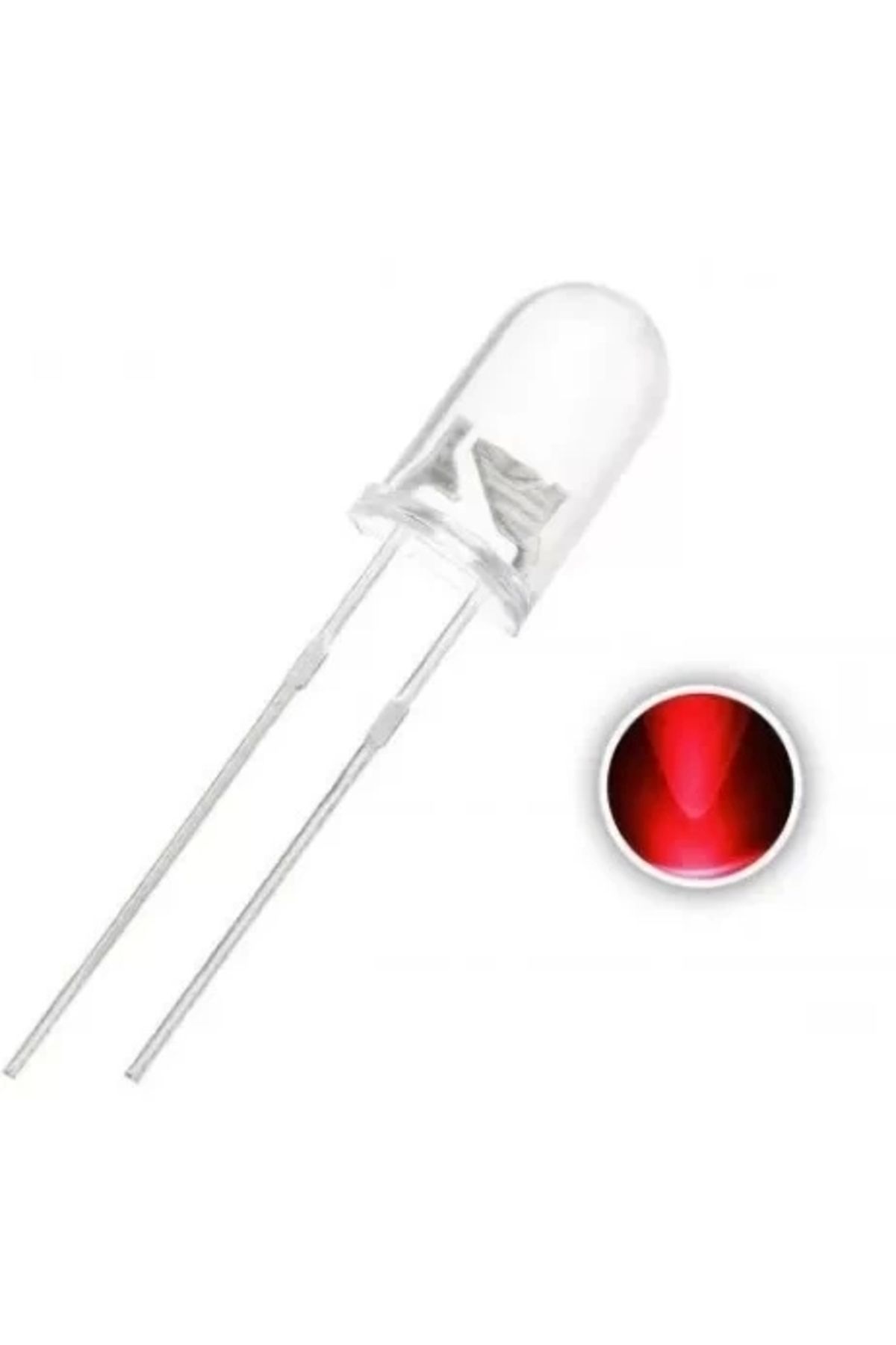 TIEE 5mm LED Ultra Parlak 14000 -16000 Mcd Kırmızı