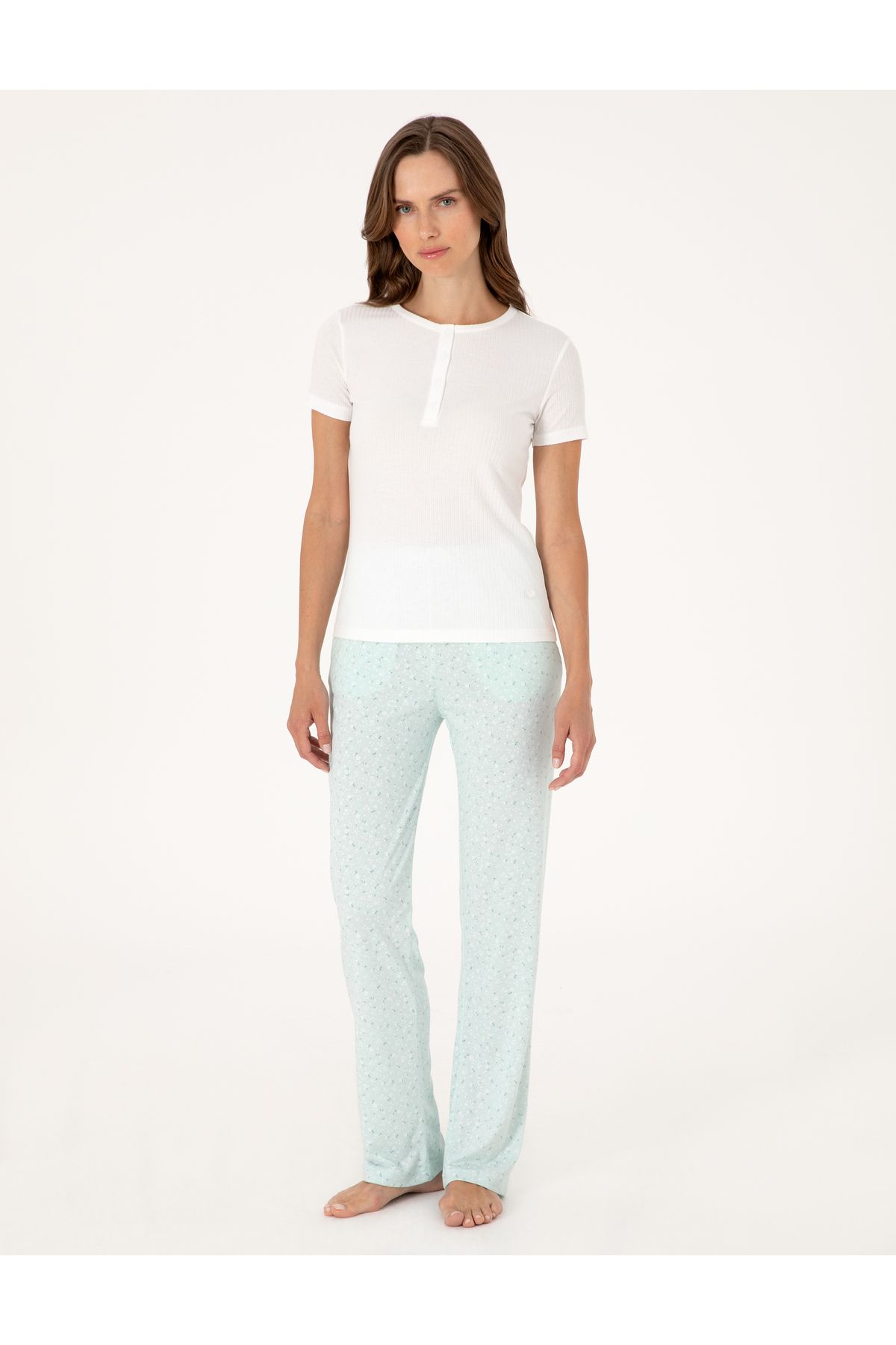 Pierre Cardin Krem Pijama Takımı 50318995-VR071