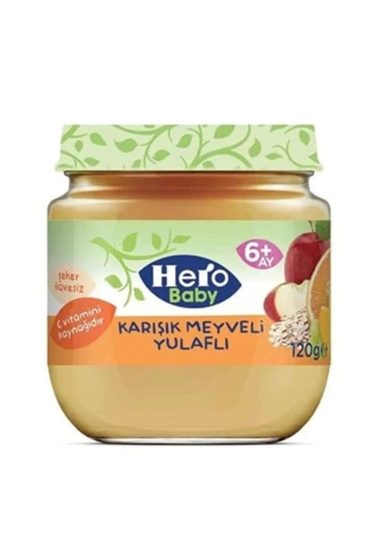 Eng Nessiworld Hero Baby Karışık Meyveli Yulaflı Kavanoz Mama 120 Gr