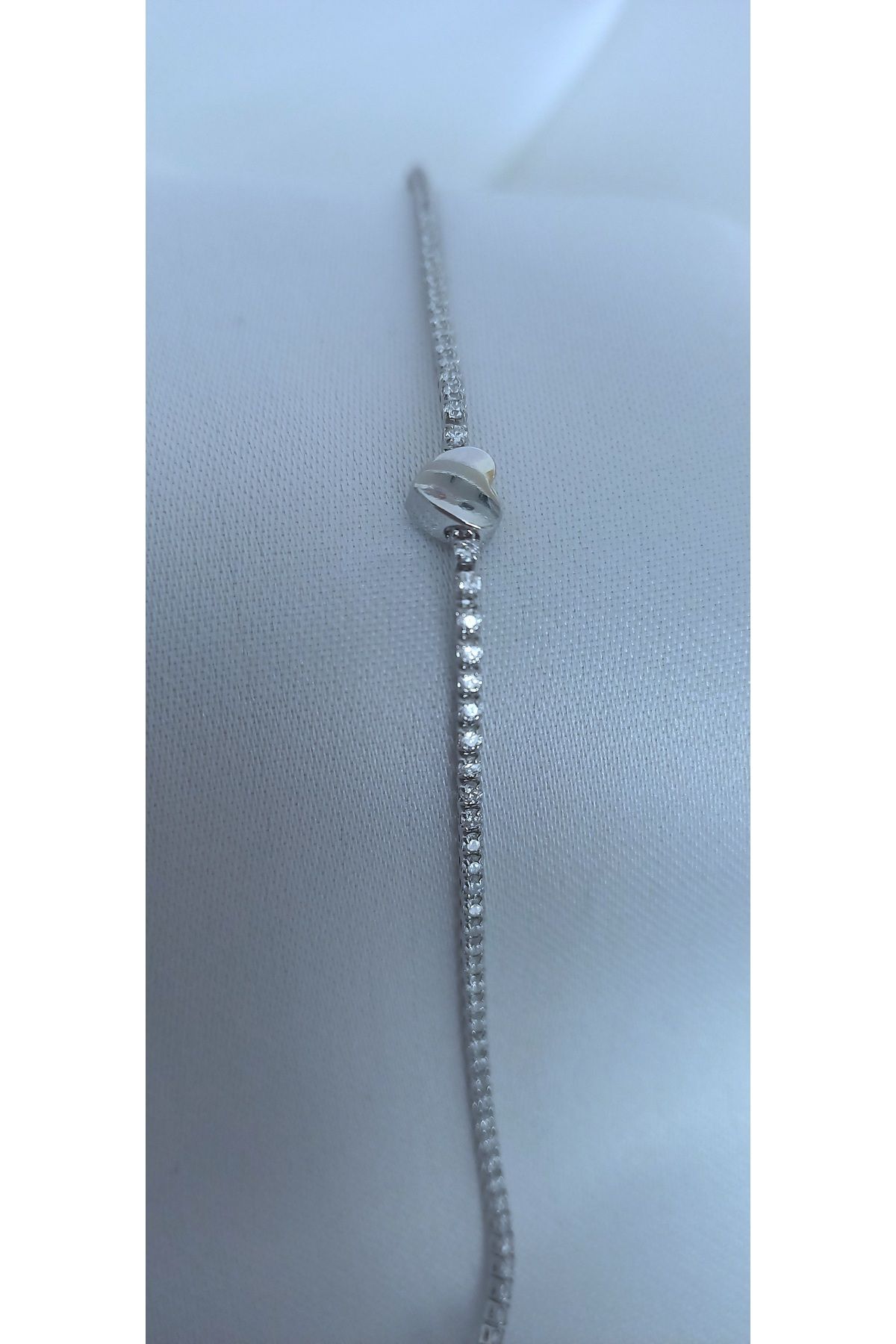 FASHİON JEWELRY Kalp Detaylı Suyolu Bileklik