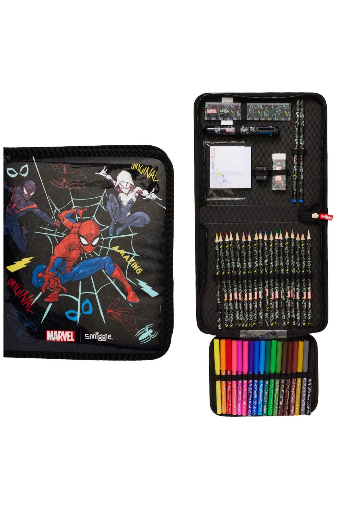 SMIGGLE Marvel kalemkutu kırtasiye seti