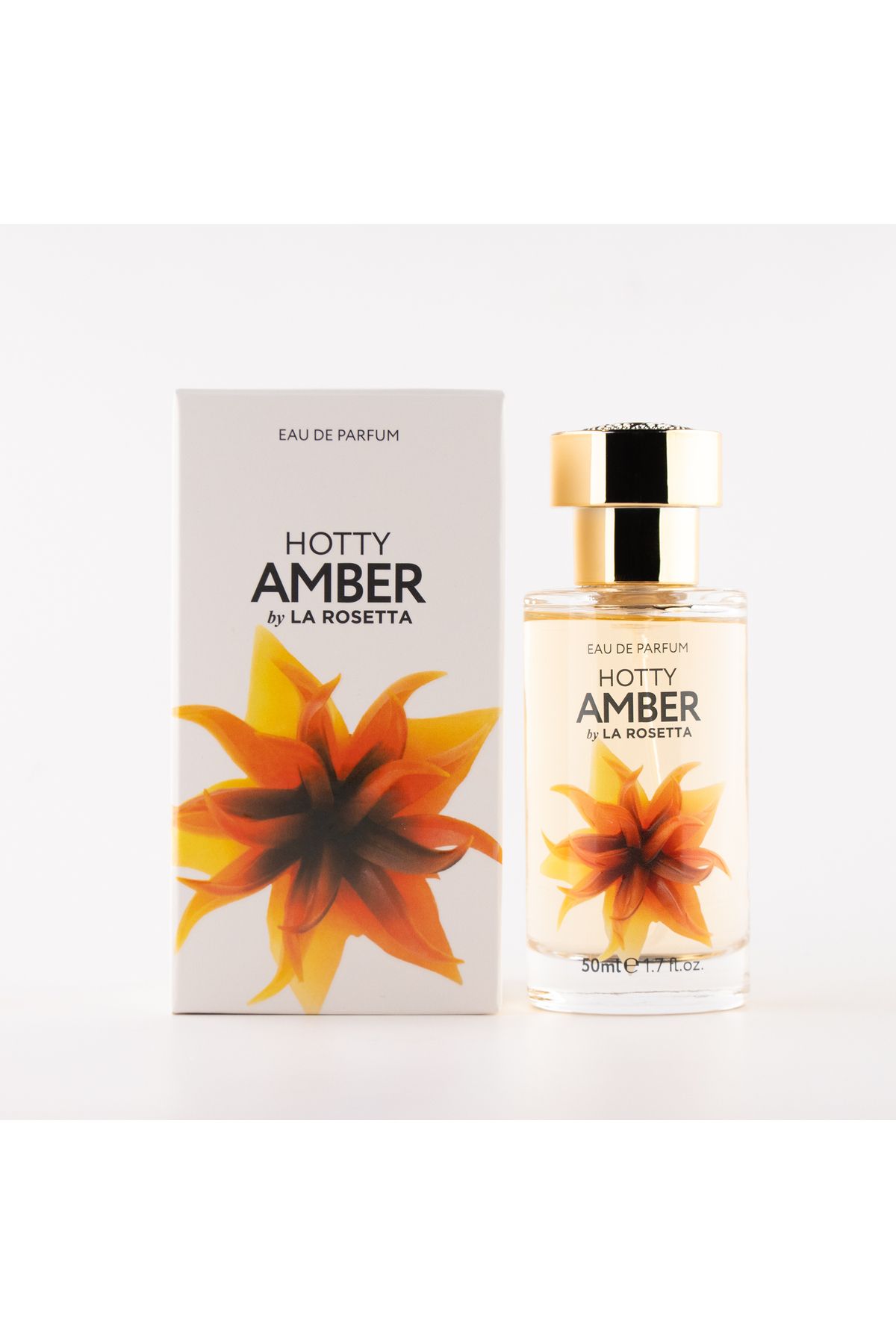 la rosetta essential oils@perfumery HOTTY AMBER Eau De Parfum 50 ml | Woody Series