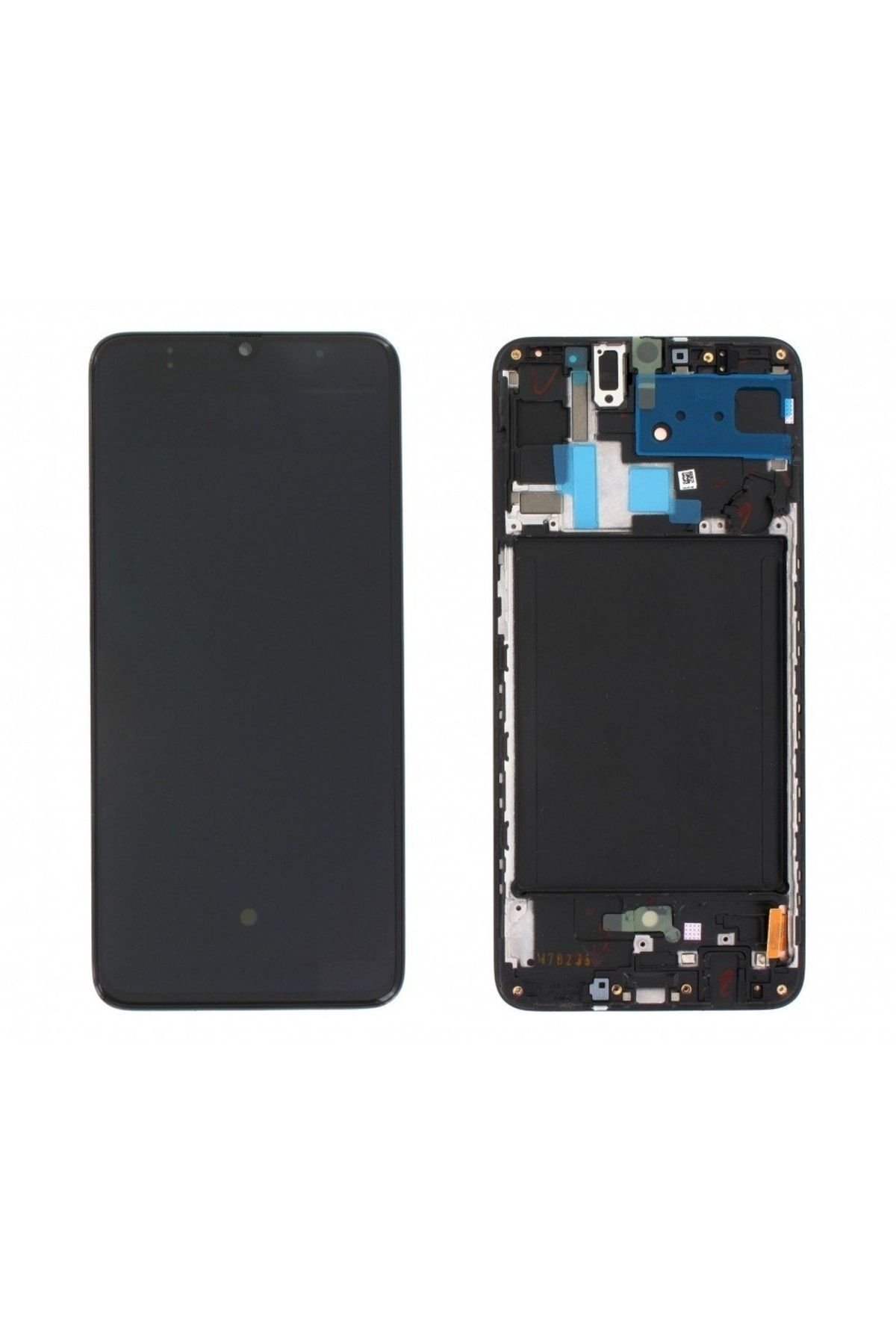 ErCorp Samsung Galaxy A70 SM-A705 Uyumlu Lcd Ekran OLED Full Çıtalı
