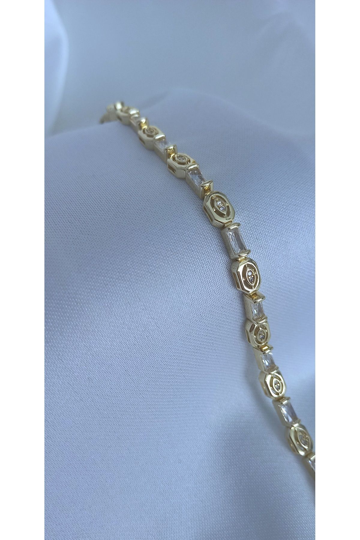 FASHION Gold Taşlı Bileklik