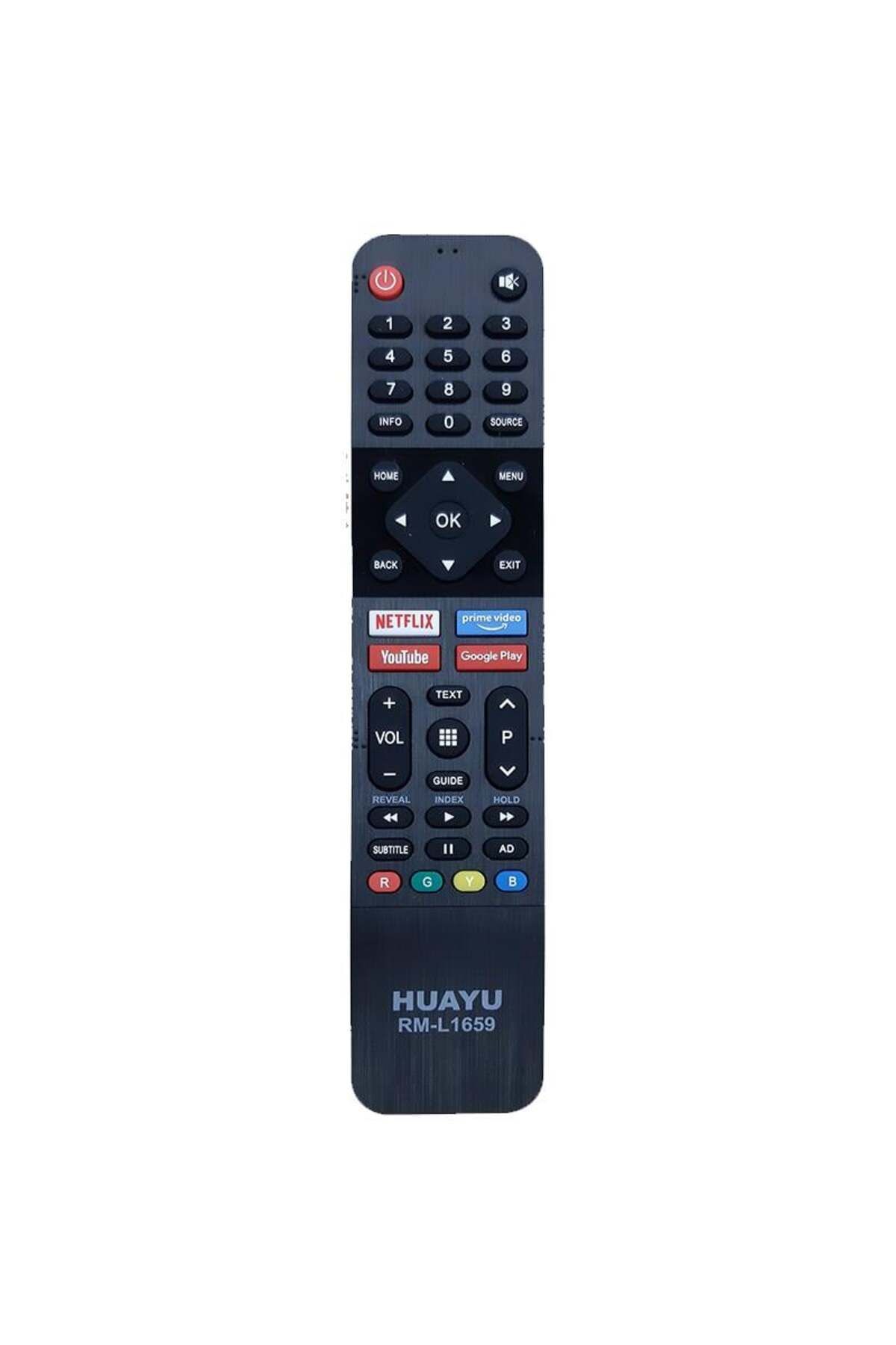 Turn Arçelik Grundig Led Tv Kumanda Rm-L1659 Netflix Youtube
