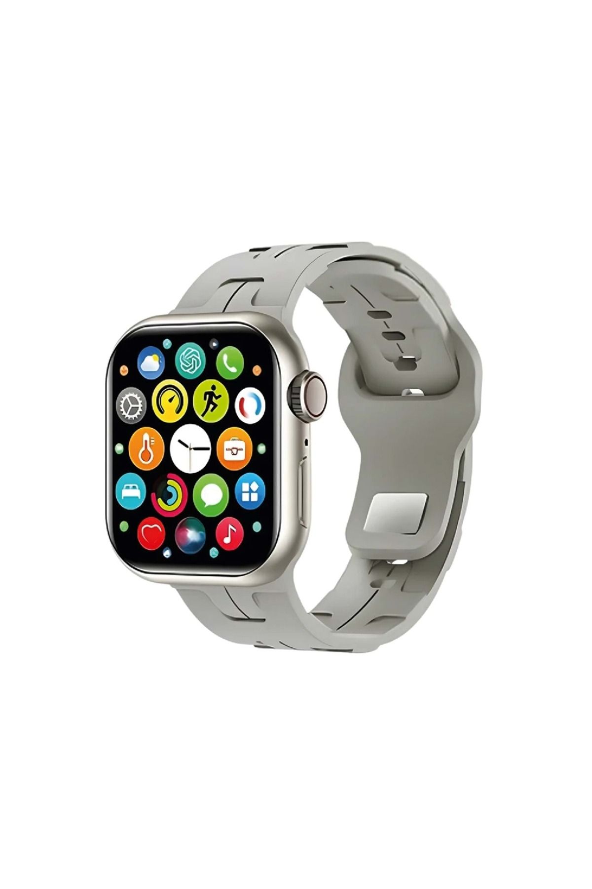 MPIA HK9 MINI BT Watch 1.75" 320*385 NFC&ChatGPT Silver