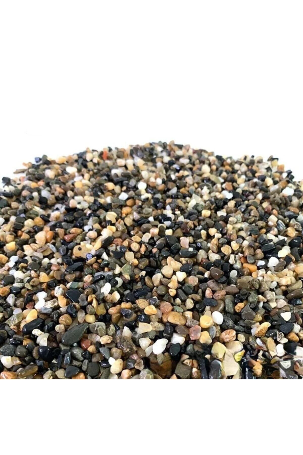 DEKORANLA Dekoratif Dere Taşı 500gr, Teraryum ve Bitki Süsleme Malzemesi