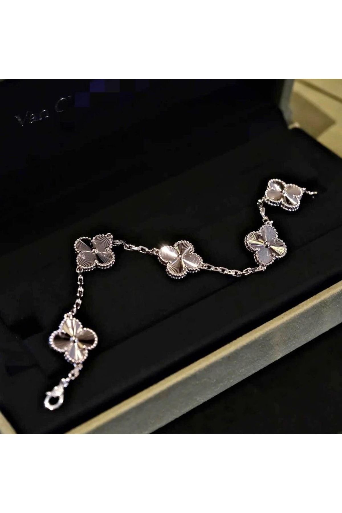 ayoljewelry Silver Van Cleef Özel Çelik