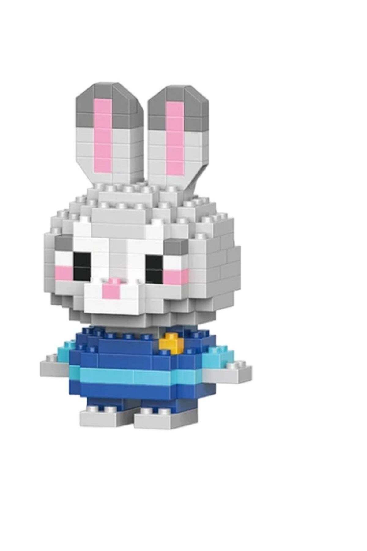 huitich-Cute Rabbit Pixel Block Toy Building Set 1