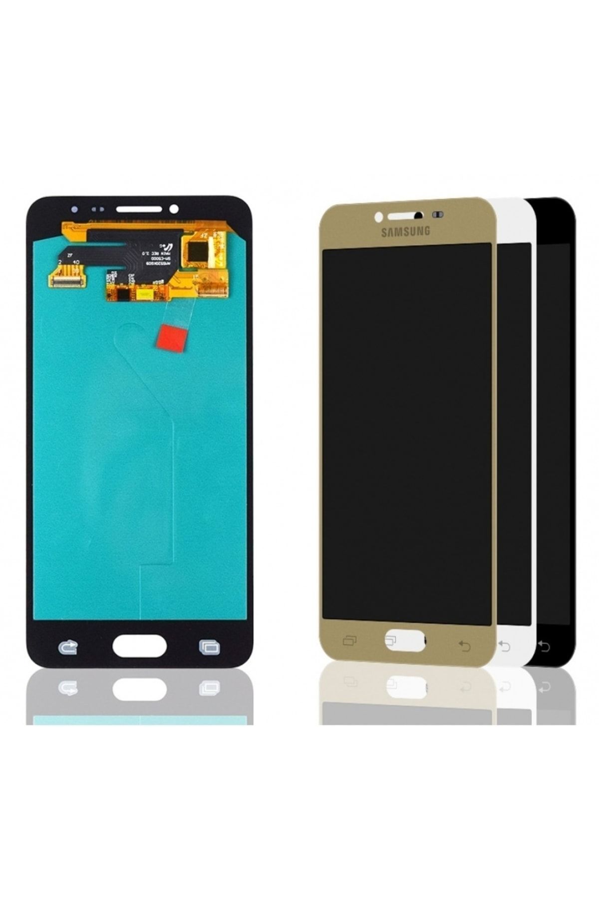 ErCorp Samsung Galaxy C5 SM-C5000 Uyumlu Lcd Ekran Oled Gold