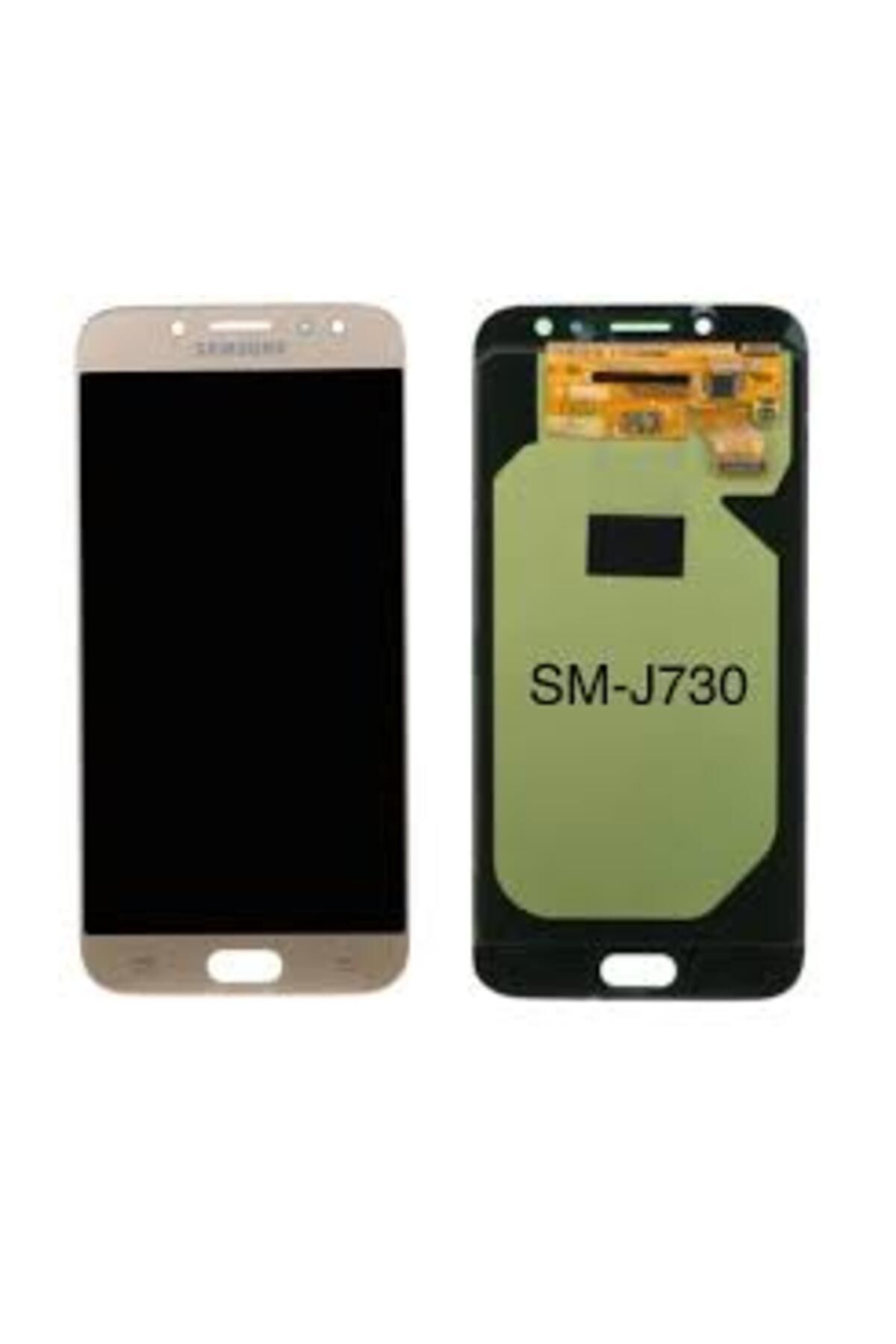 ErCorp Samsung Galaxy J7 Pro SM-J730 Uyumlu Lcd Ekran Gold