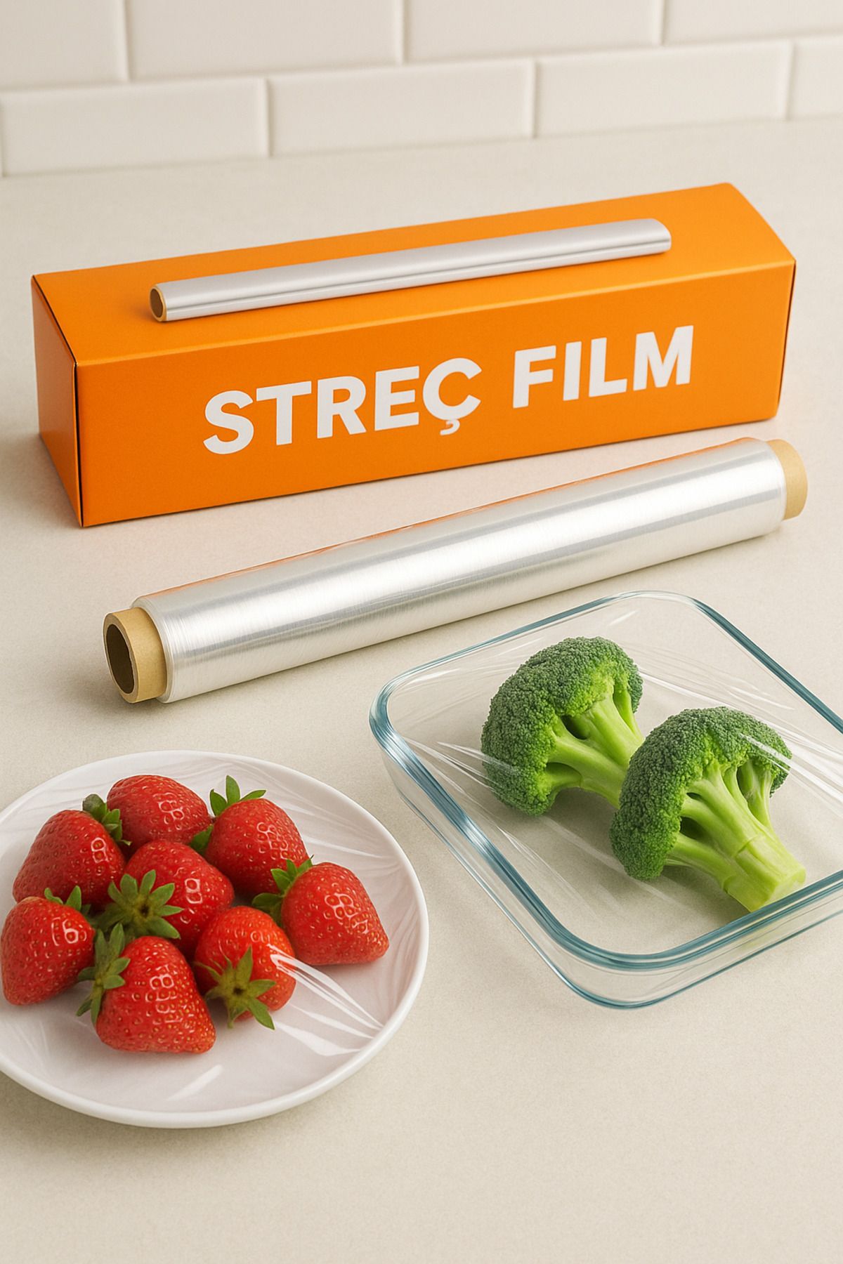 Özkan Ambalaj Temizlik En 30 Cm Uzunluk 10 Metre Streç Film
