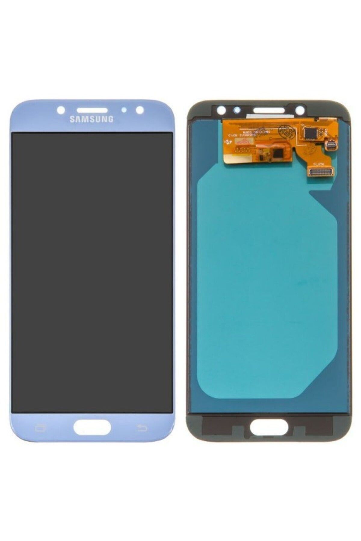 ErCorp Samsung Galaxy J7 Pro SM-J730 Uyumlu Lcd Ekran Mavi