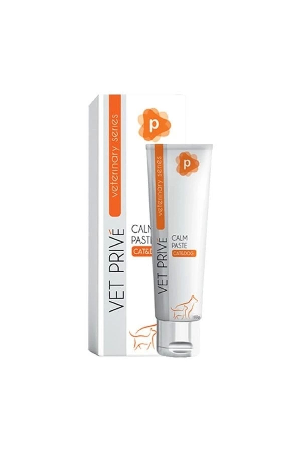 Generic Vet Prive Veterinary Calm Paste Kedi ve Köpekler için Stres Önleyici Malt Macunu 100 Gr